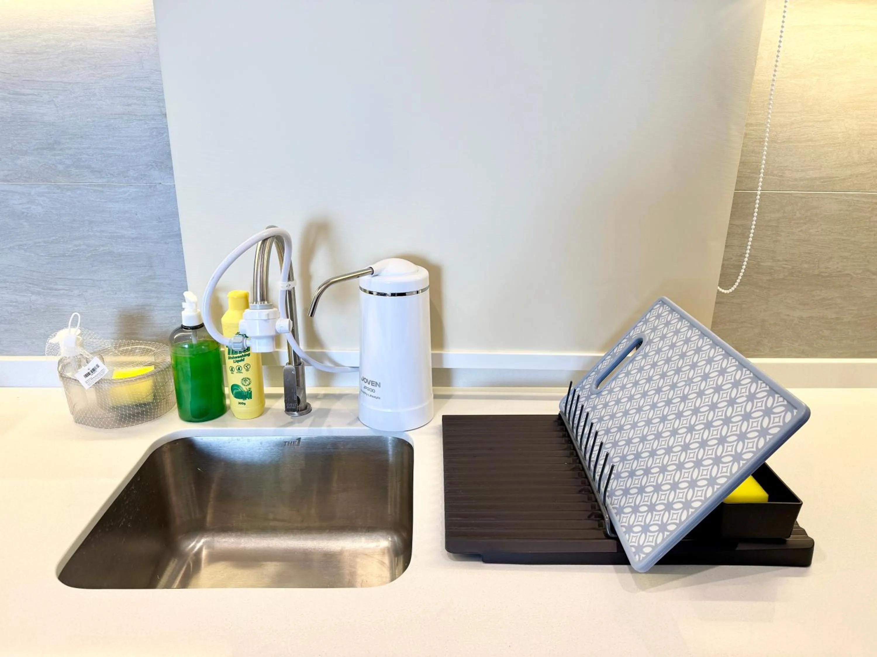 Kitchen or kitchenette in Sunsuria Forum SOHO & Residence Suites Setia Alam by MOKA