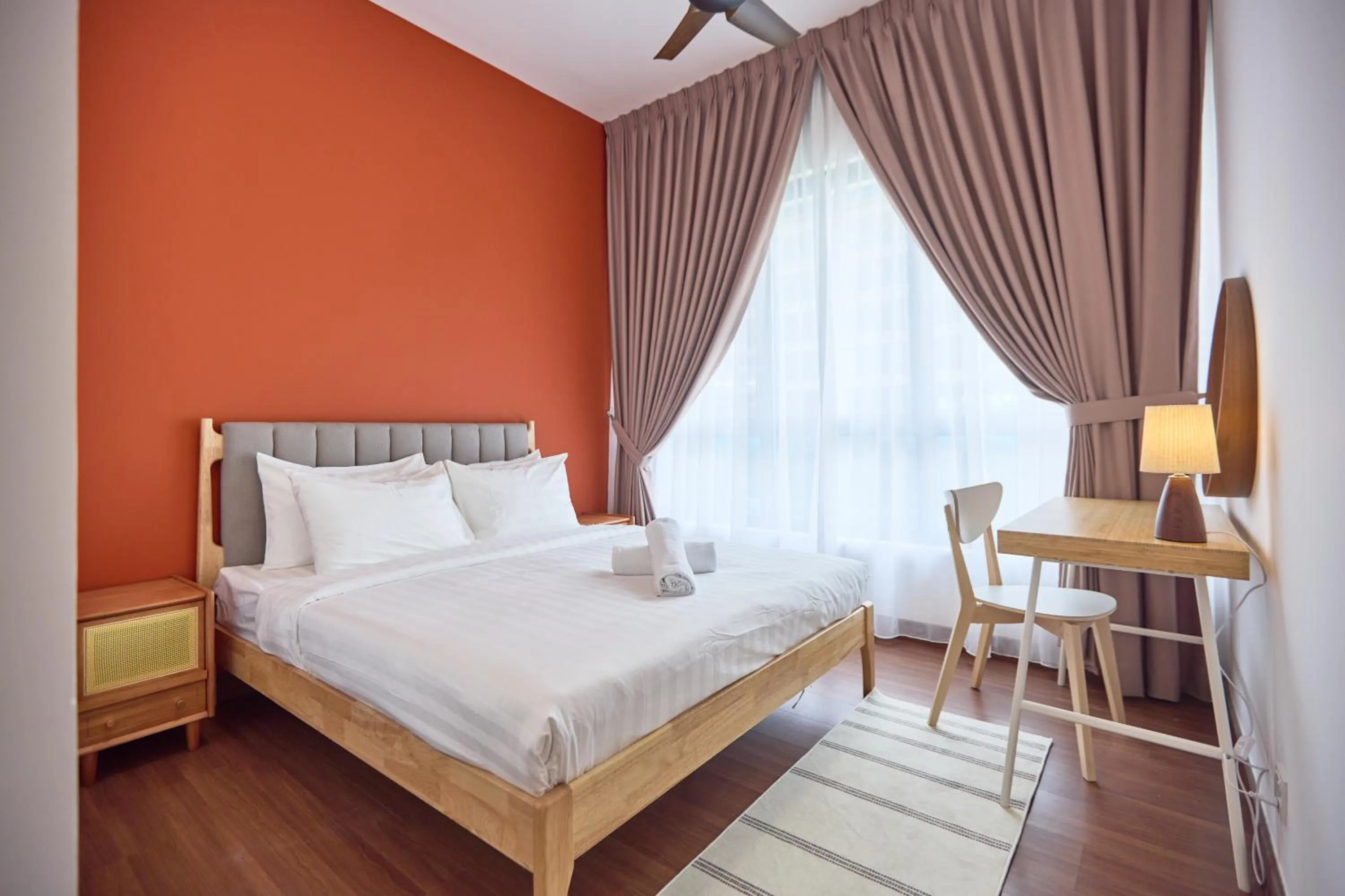 Bed in Sunsuria Forum SOHO & Residence Suites Setia Alam by MOKA