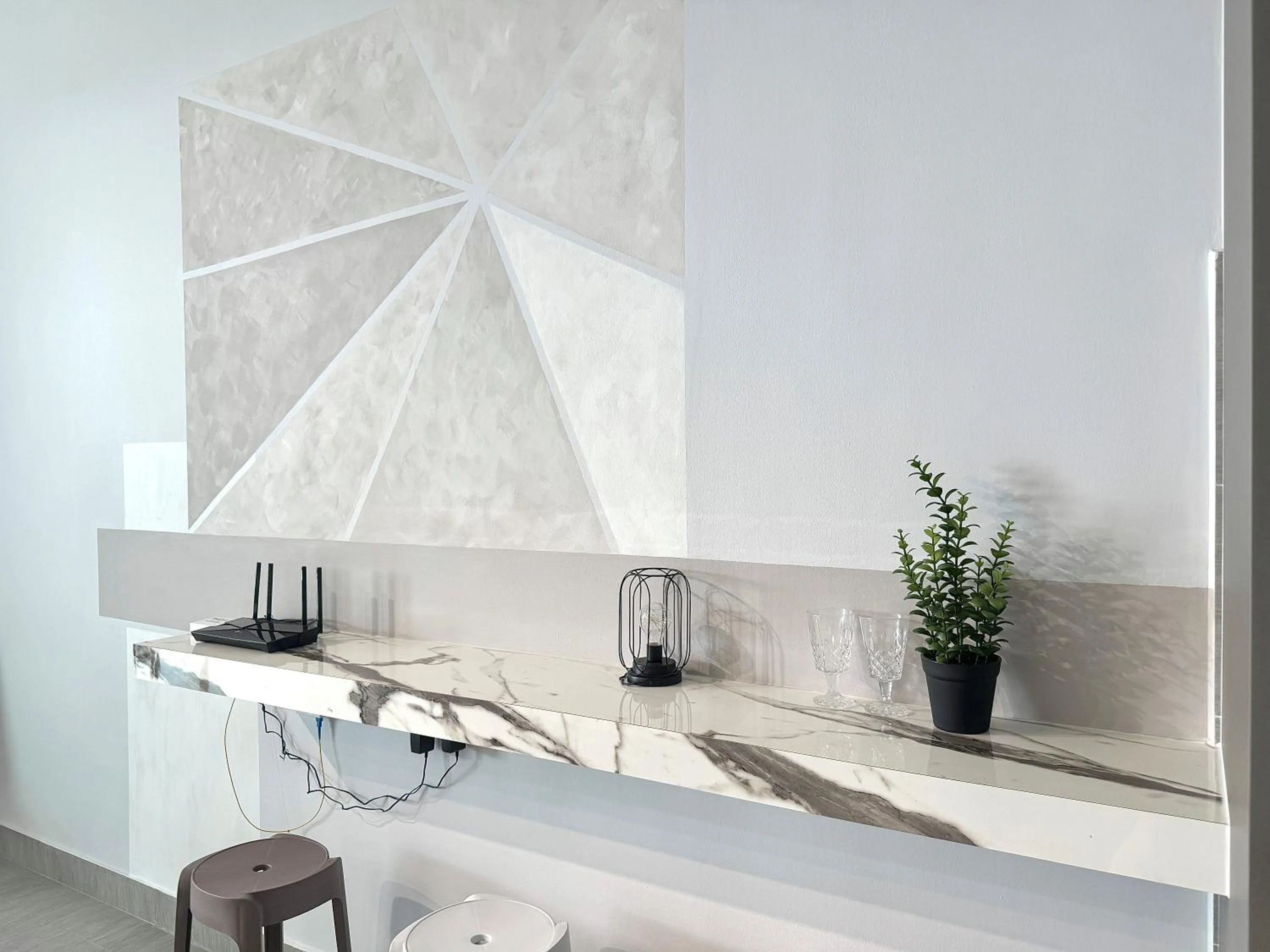 Kitchen or kitchenette in Sunsuria Forum SOHO & Residence Suites Setia Alam by MOKA