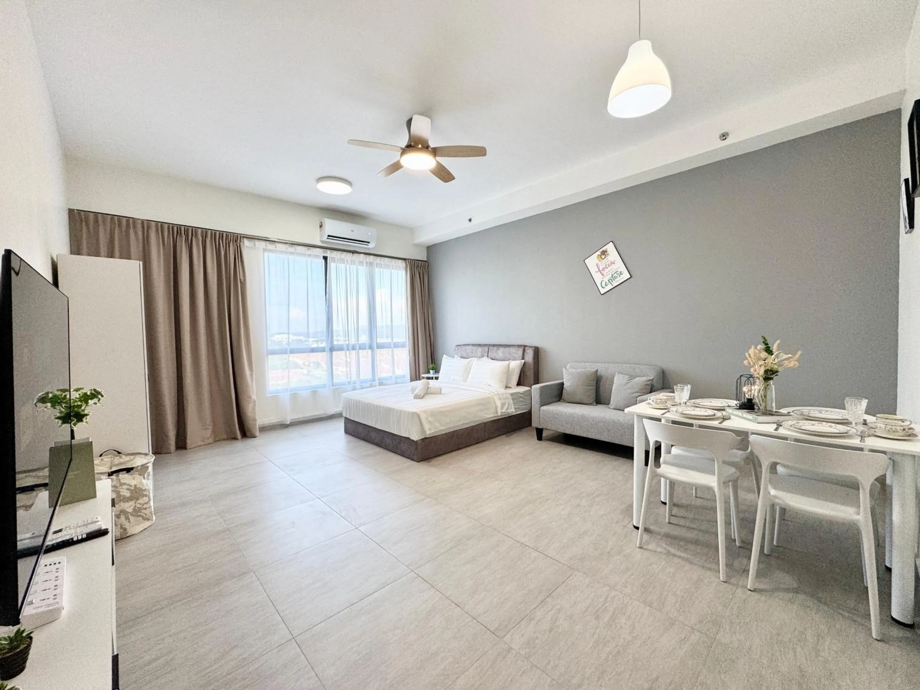 Bed in Sunsuria Forum SOHO & Residence Suites Setia Alam by MOKA