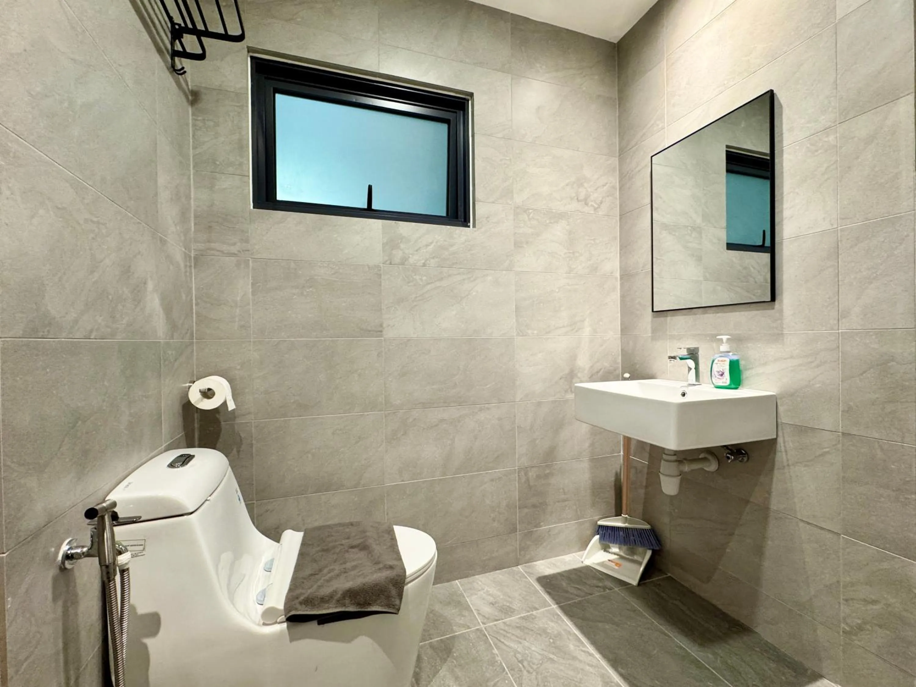 Bathroom in Sunsuria Forum SOHO & Residence Suites Setia Alam by MOKA