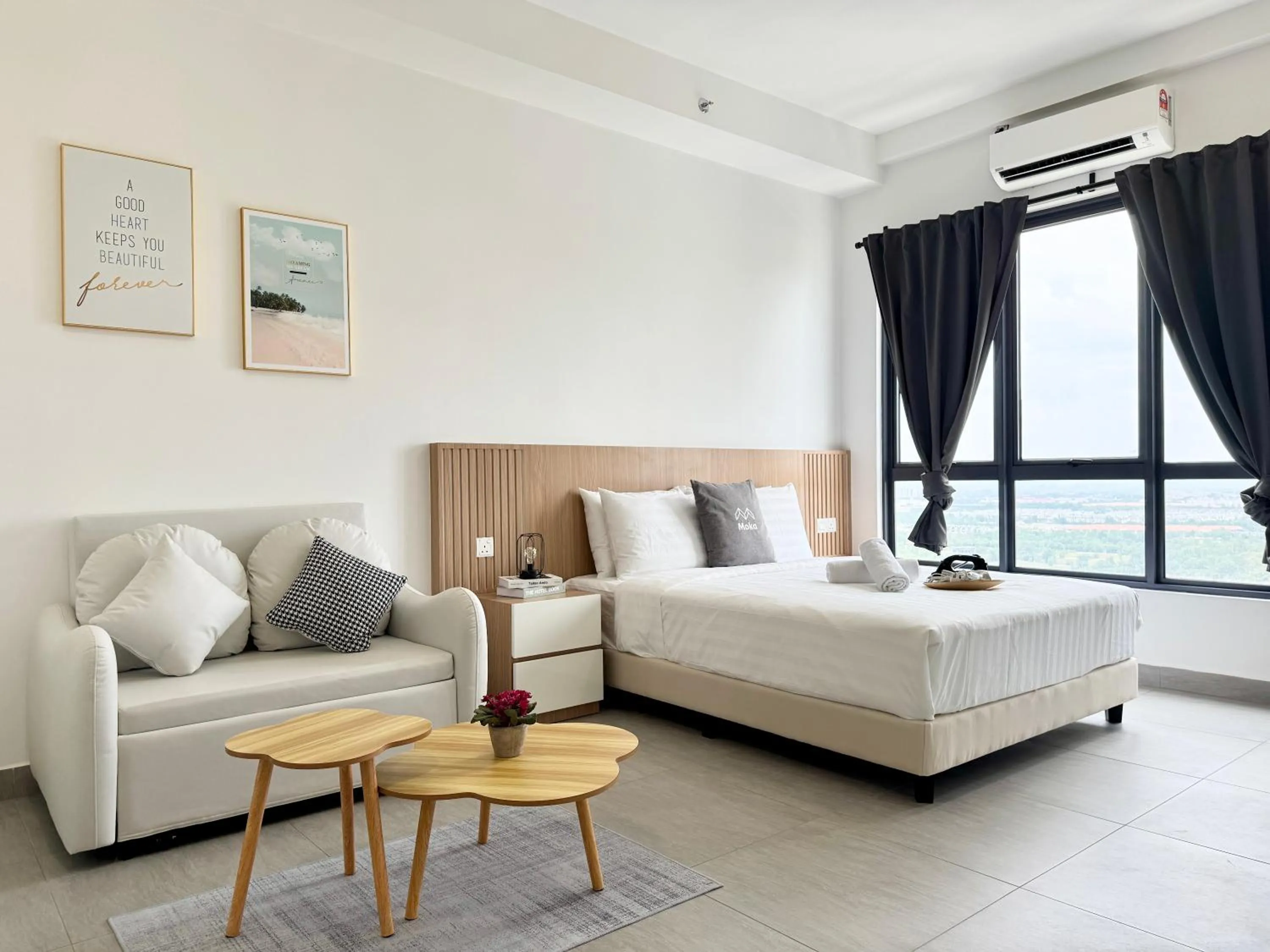 Bed in Sunsuria Forum SOHO & Residence Suites Setia Alam by MOKA