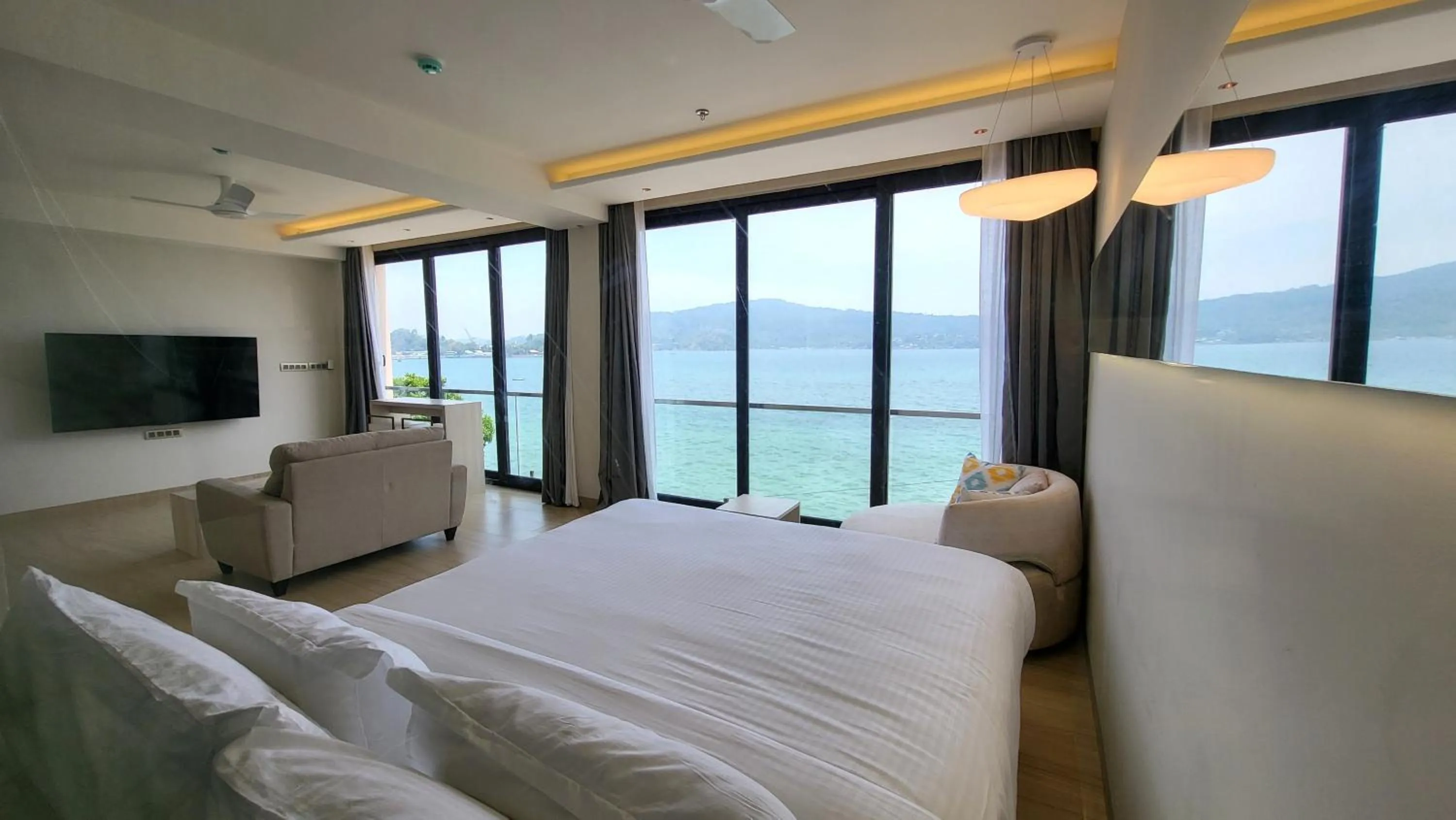 Bedroom in 6ix Seashore Hotel