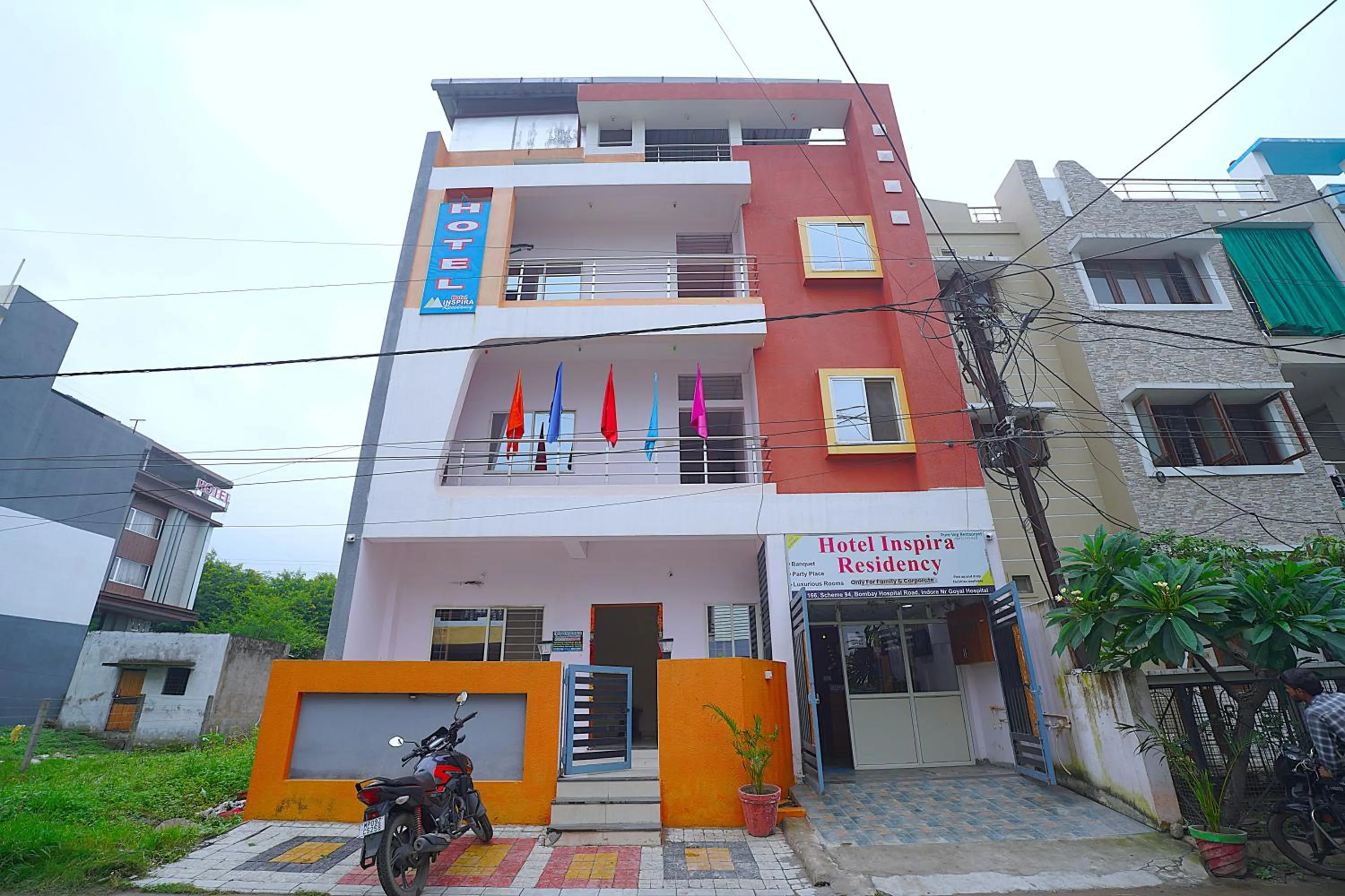 Facade/entrance in Hotel Inspira Residency- Near Bombay Hospital