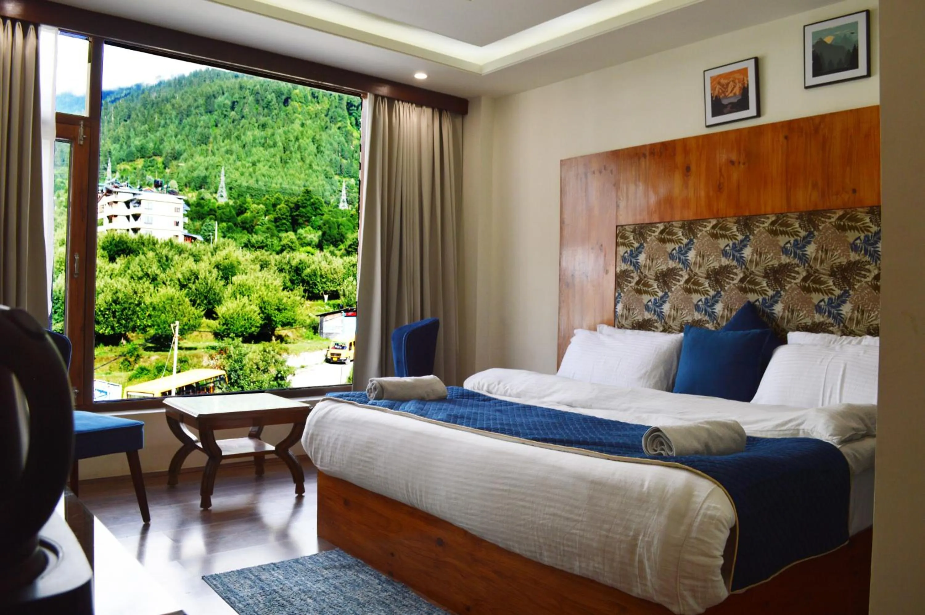 Natural landscape, Bed in Sharanam by Sheosante