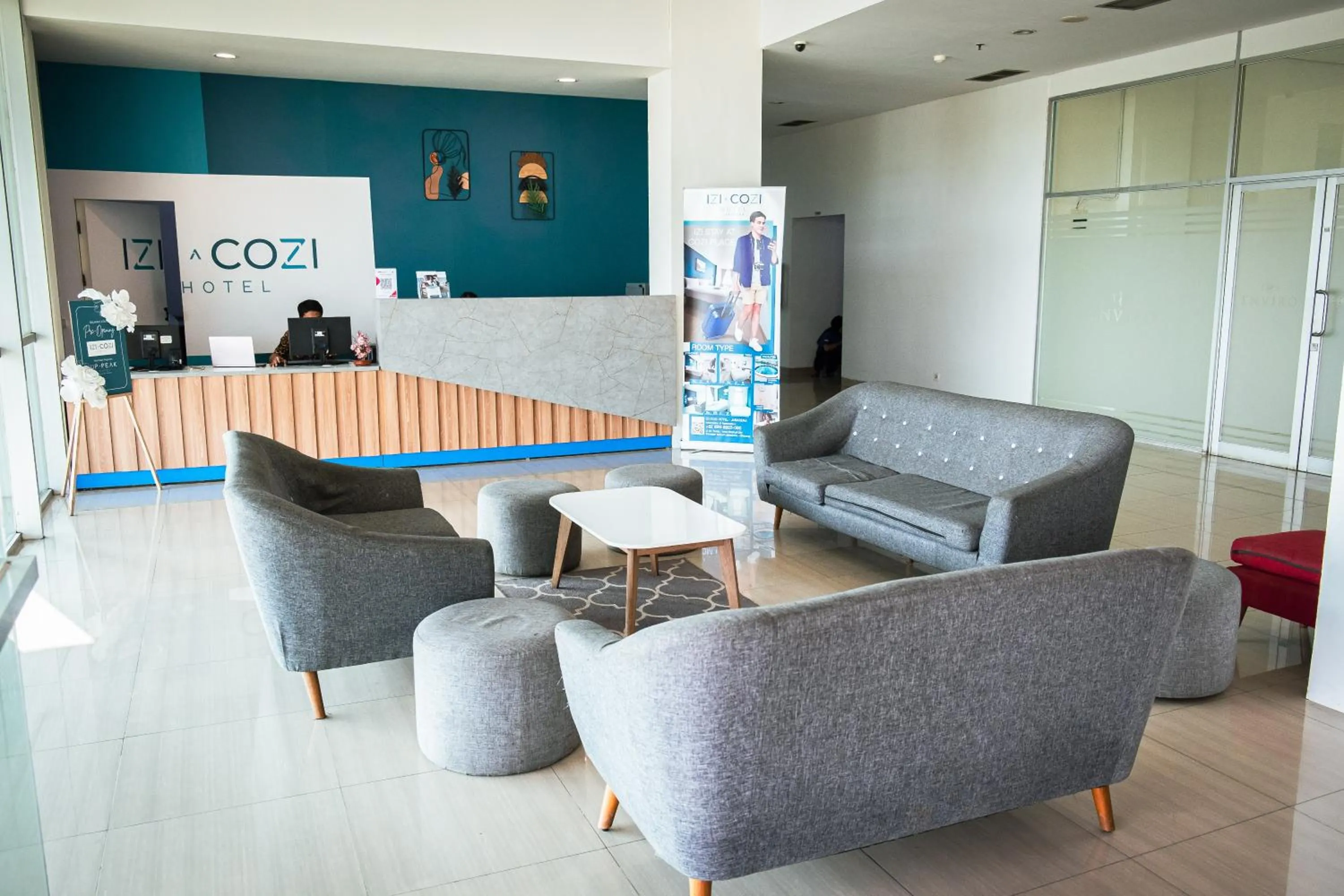 Seating area in Nusantara Enviro By Reccoma