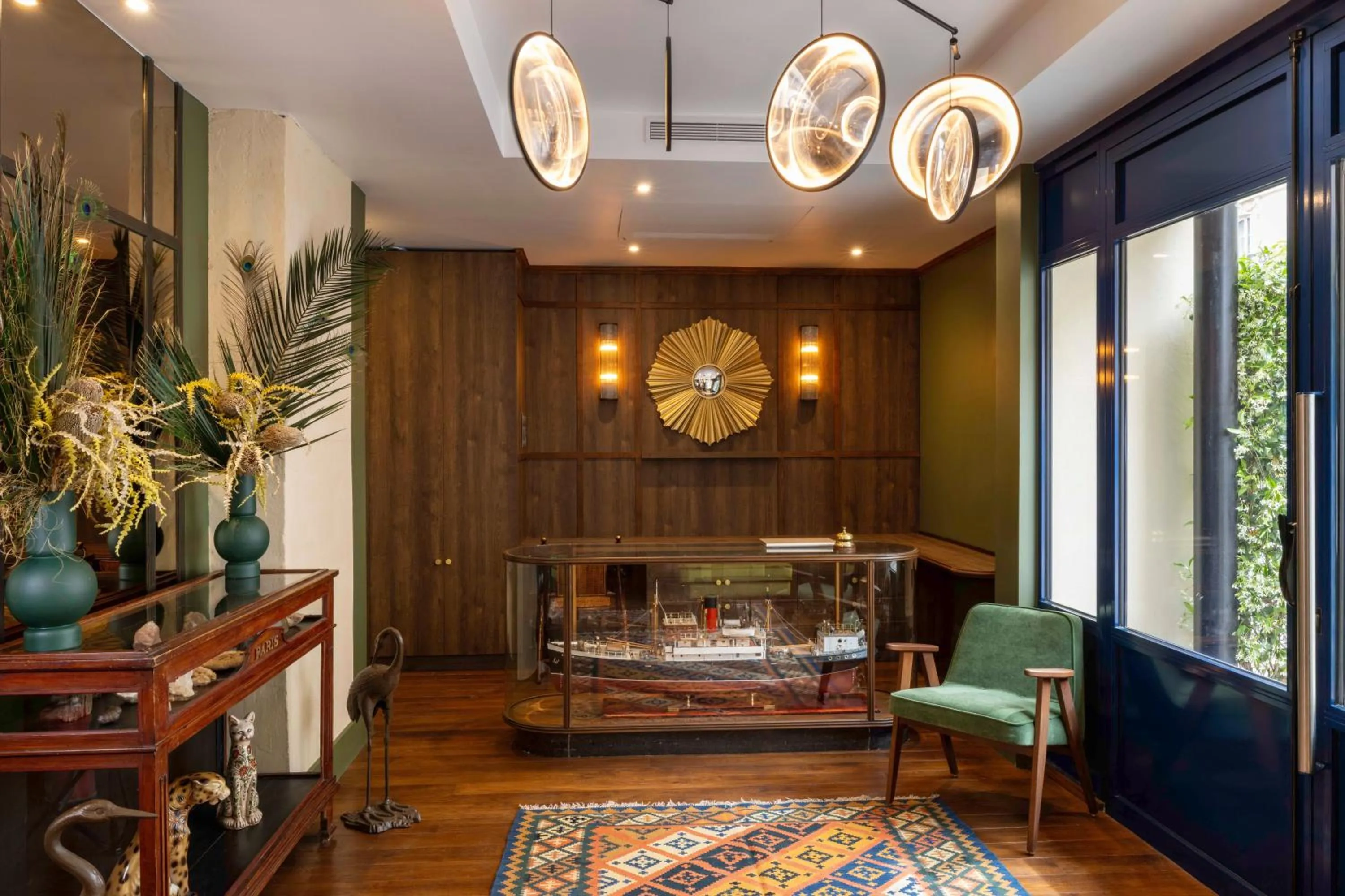 Lobby or reception in Les Rives Oceanik