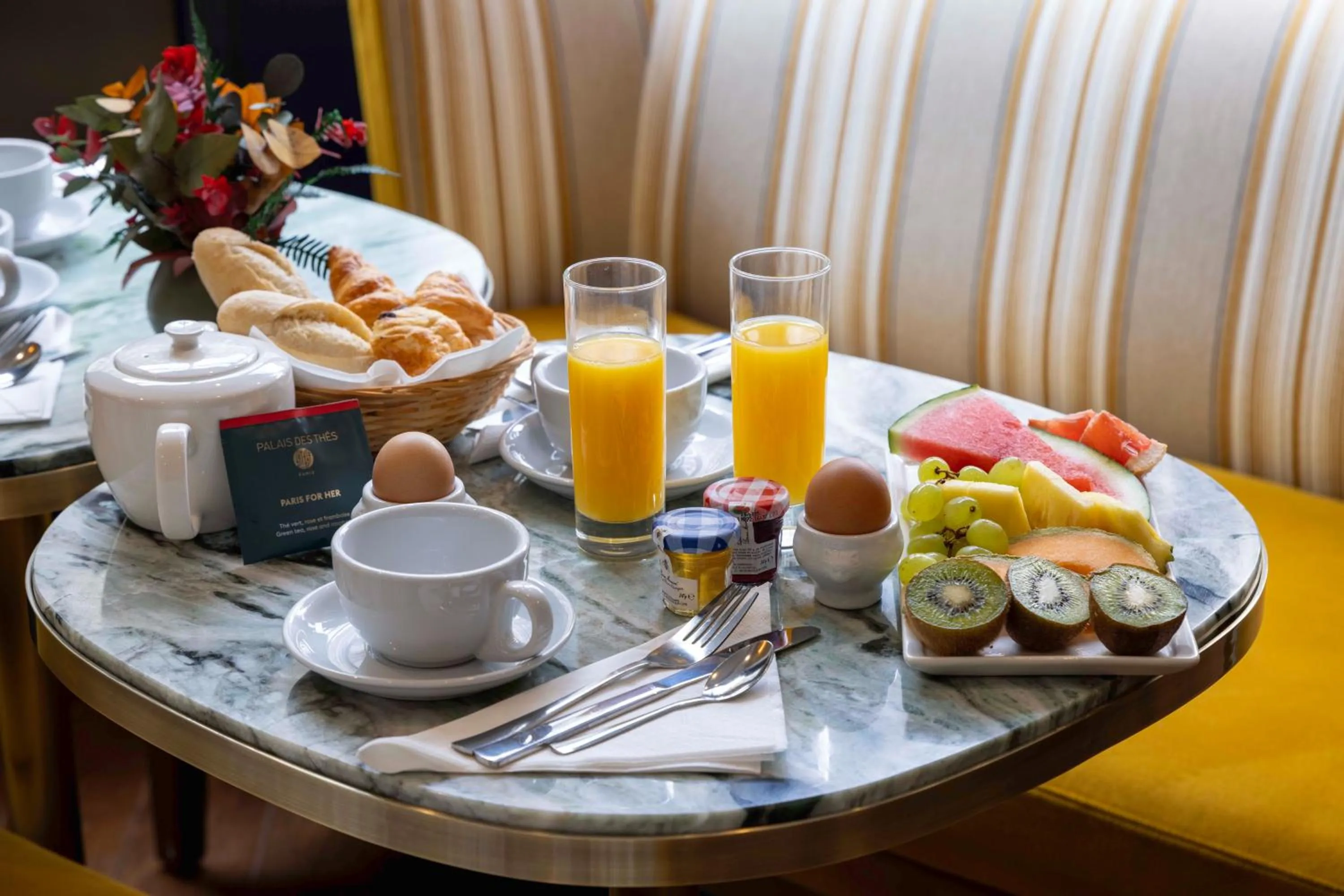 Food and drinks in Les Rives Oceanik