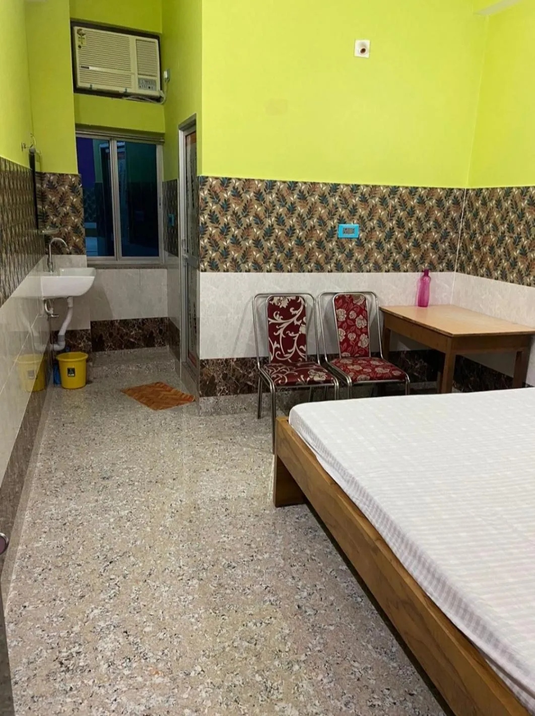 Bed in Hotel Bhagwat Palace