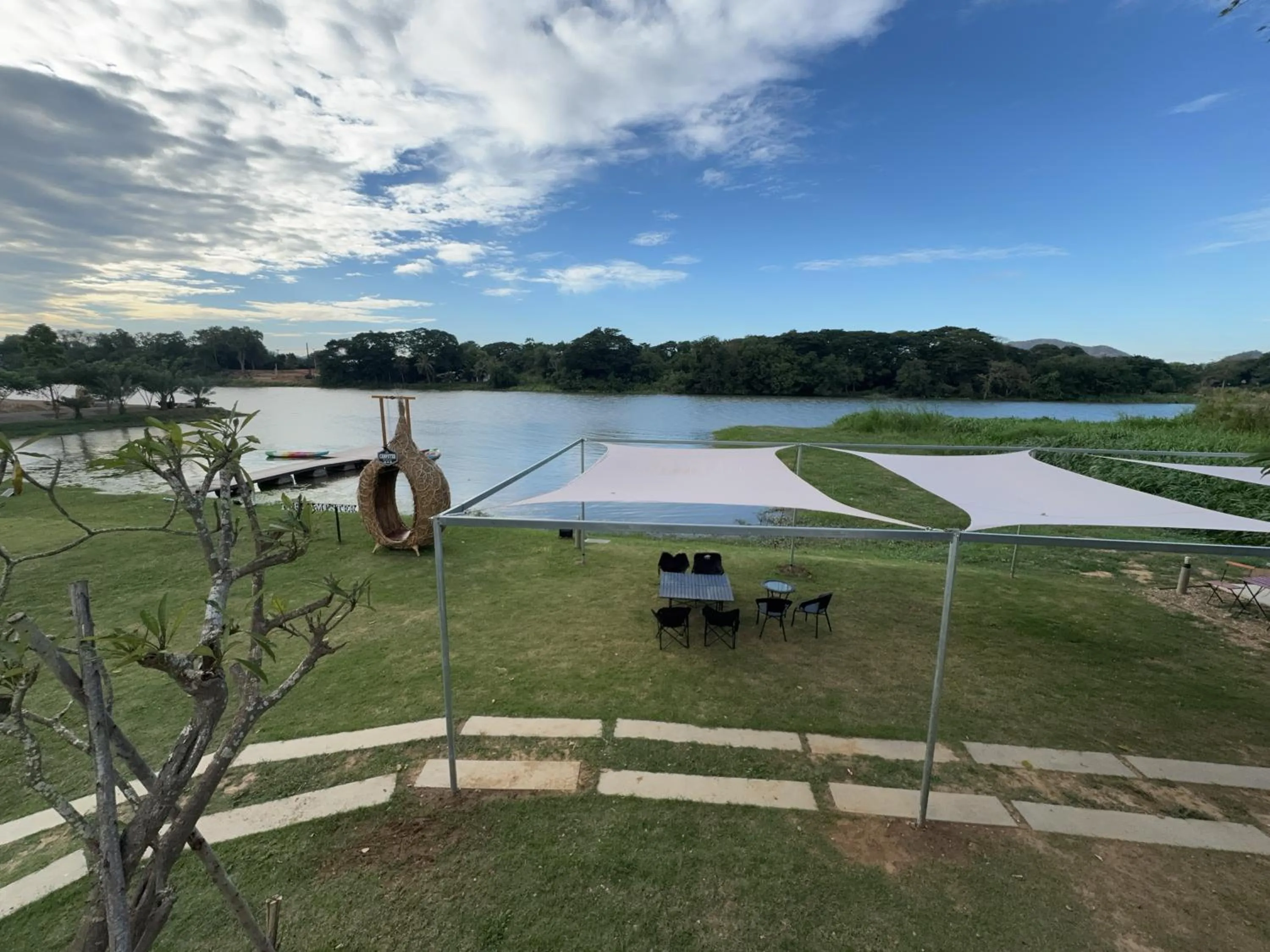 River view in The Campster Kanchanaburi