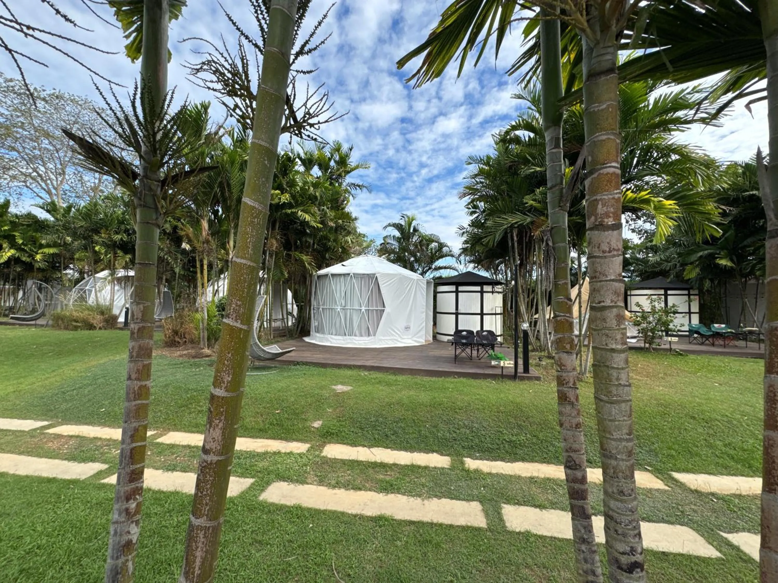 Natural landscape in The Campster Kanchanaburi