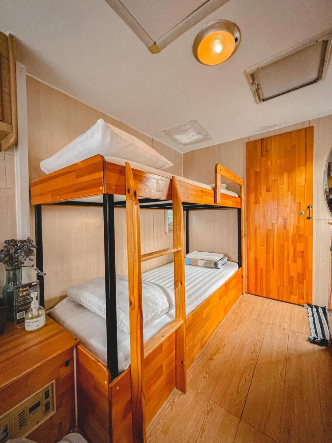 Bed in The Campster Kanchanaburi