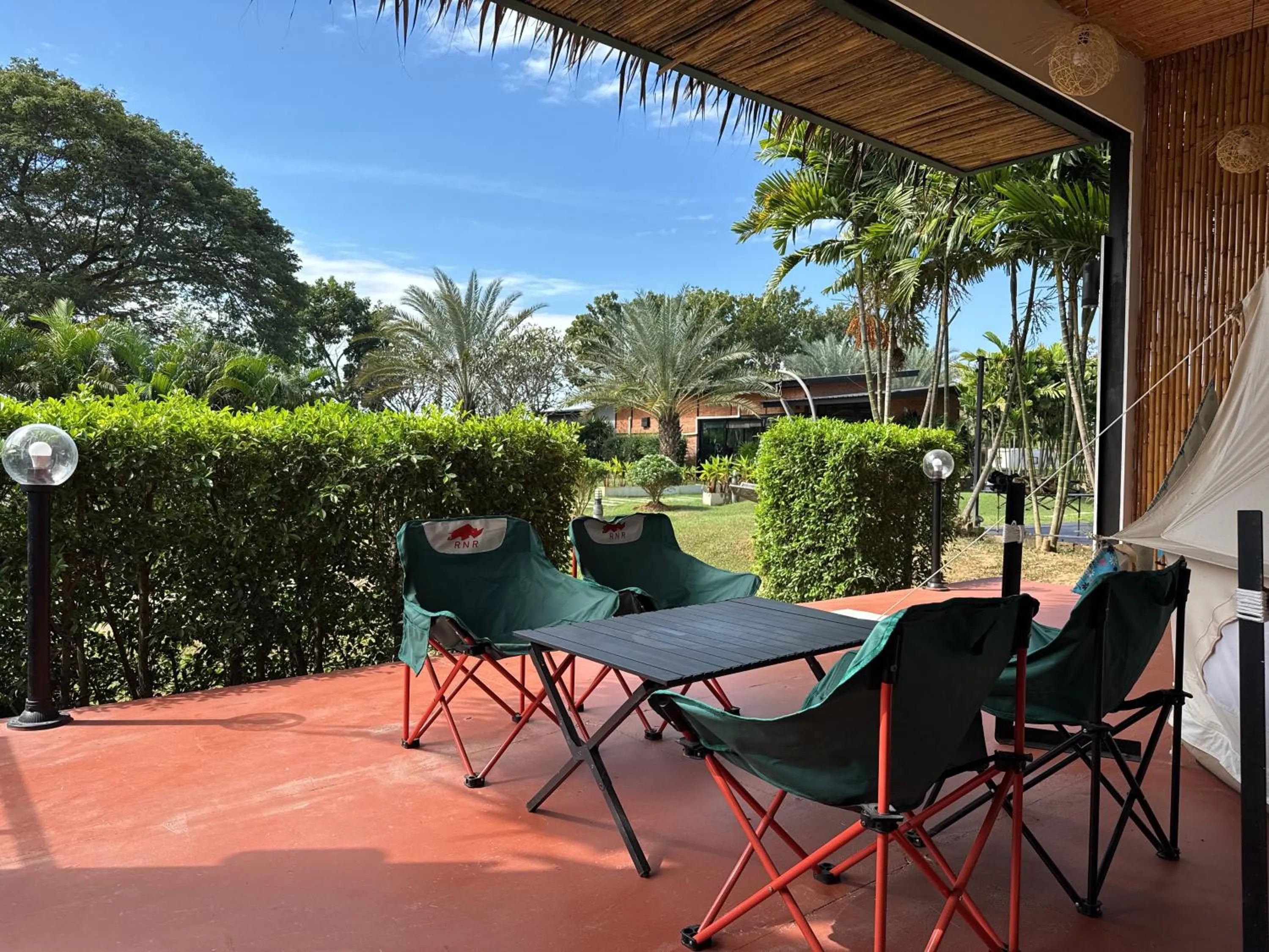 Balcony/Terrace in The Campster Kanchanaburi