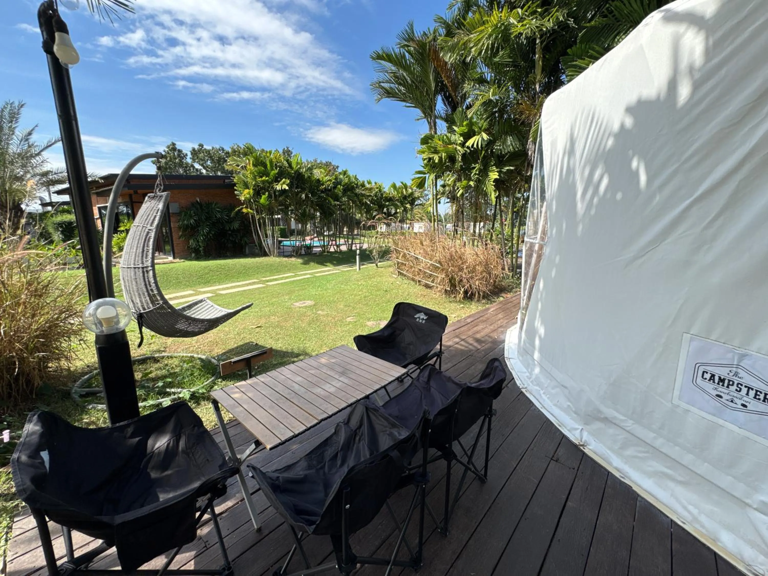 Balcony/Terrace in The Campster Kanchanaburi