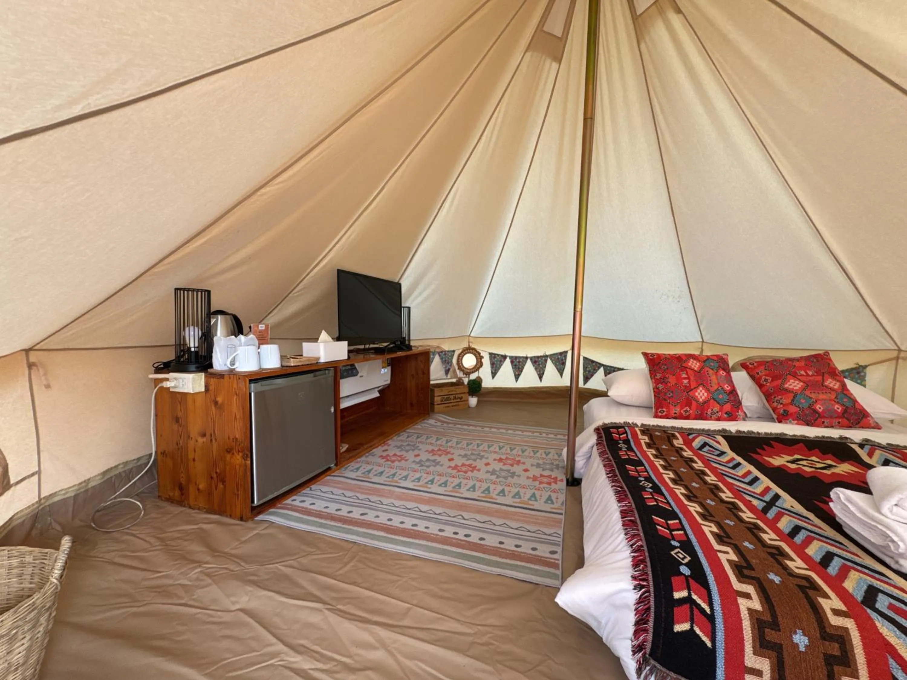 Bedroom, Bed in The Campster Kanchanaburi