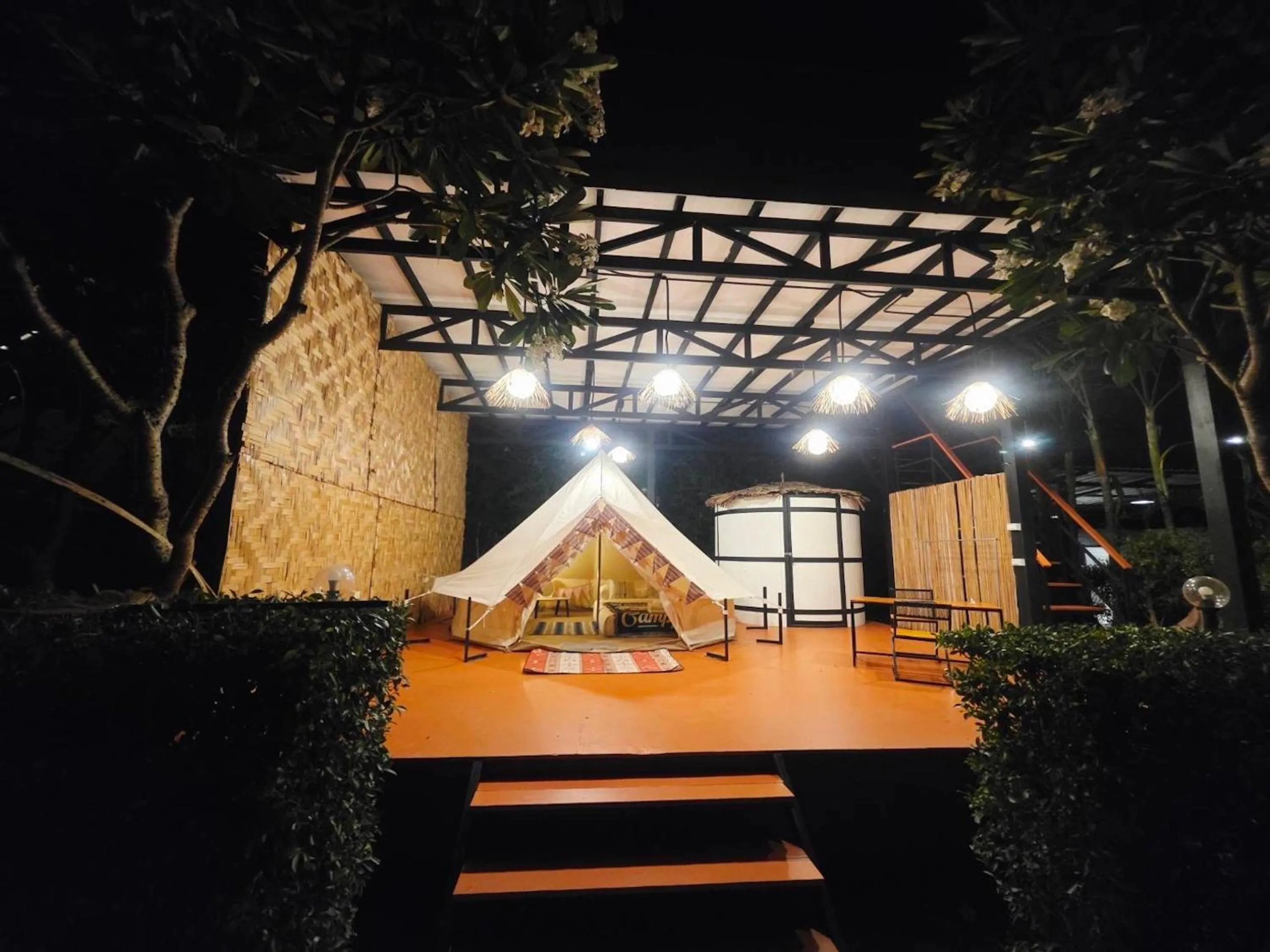 Night in The Campster Kanchanaburi