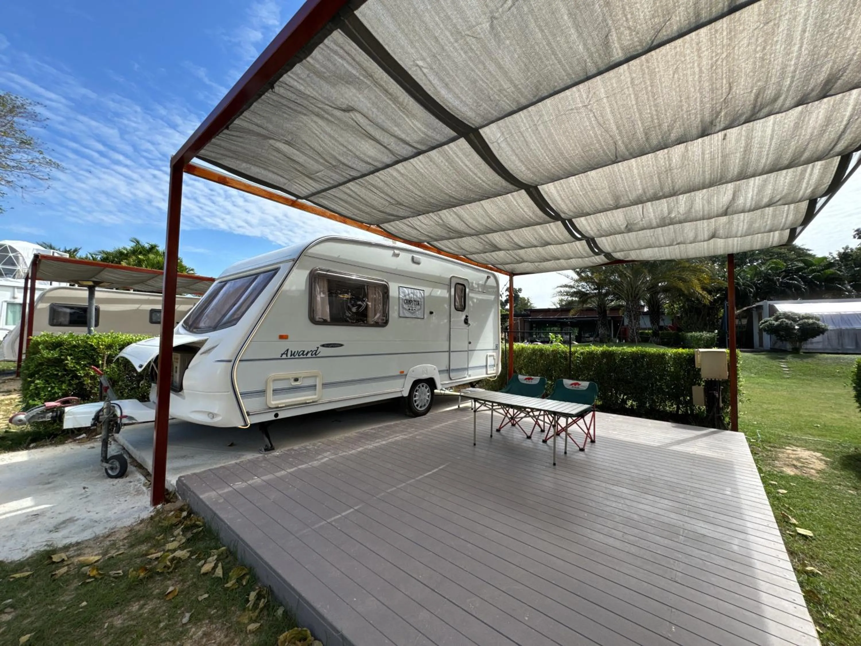 Balcony/Terrace in The Campster Kanchanaburi