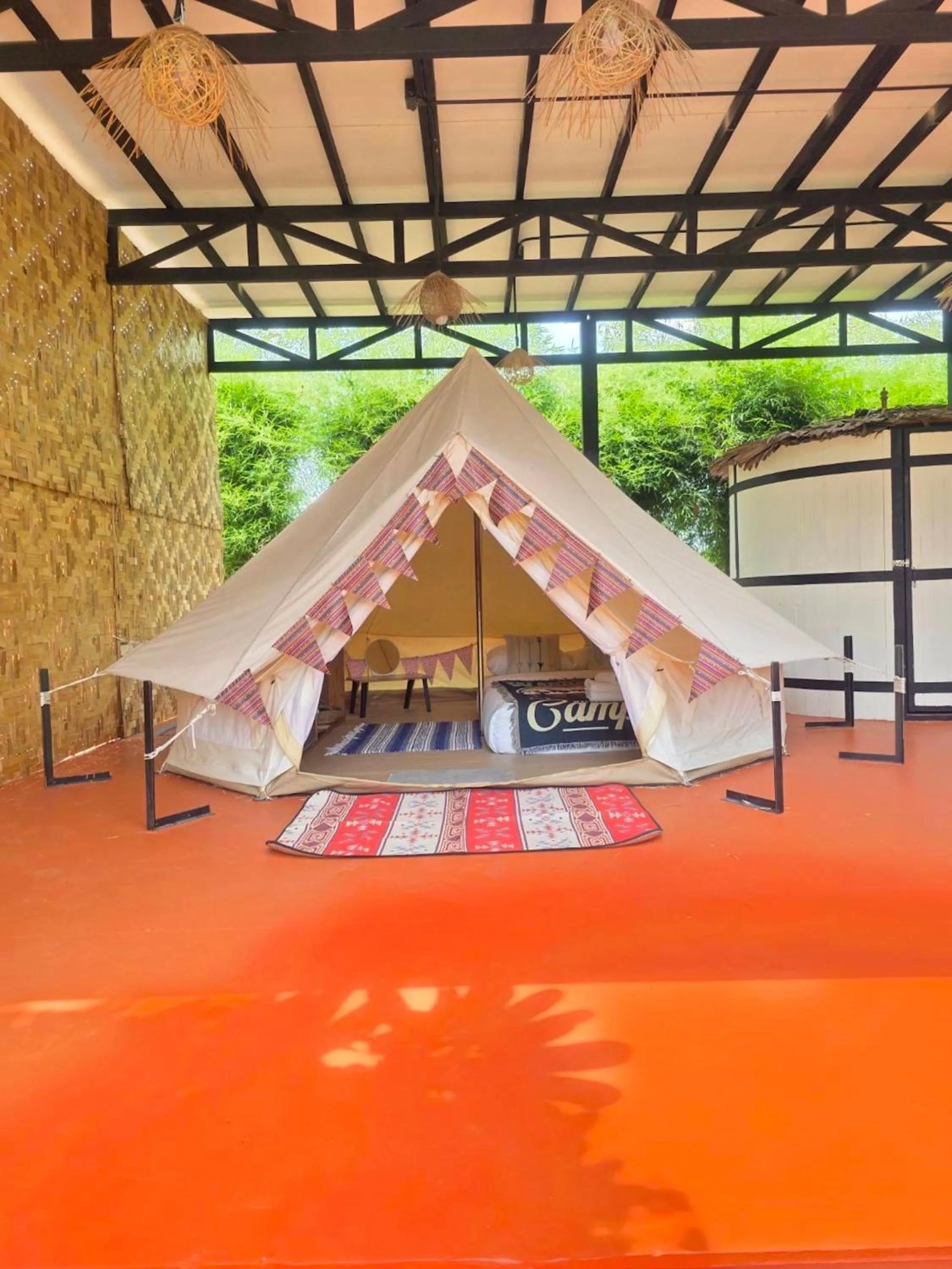 Bedroom in The Campster Kanchanaburi