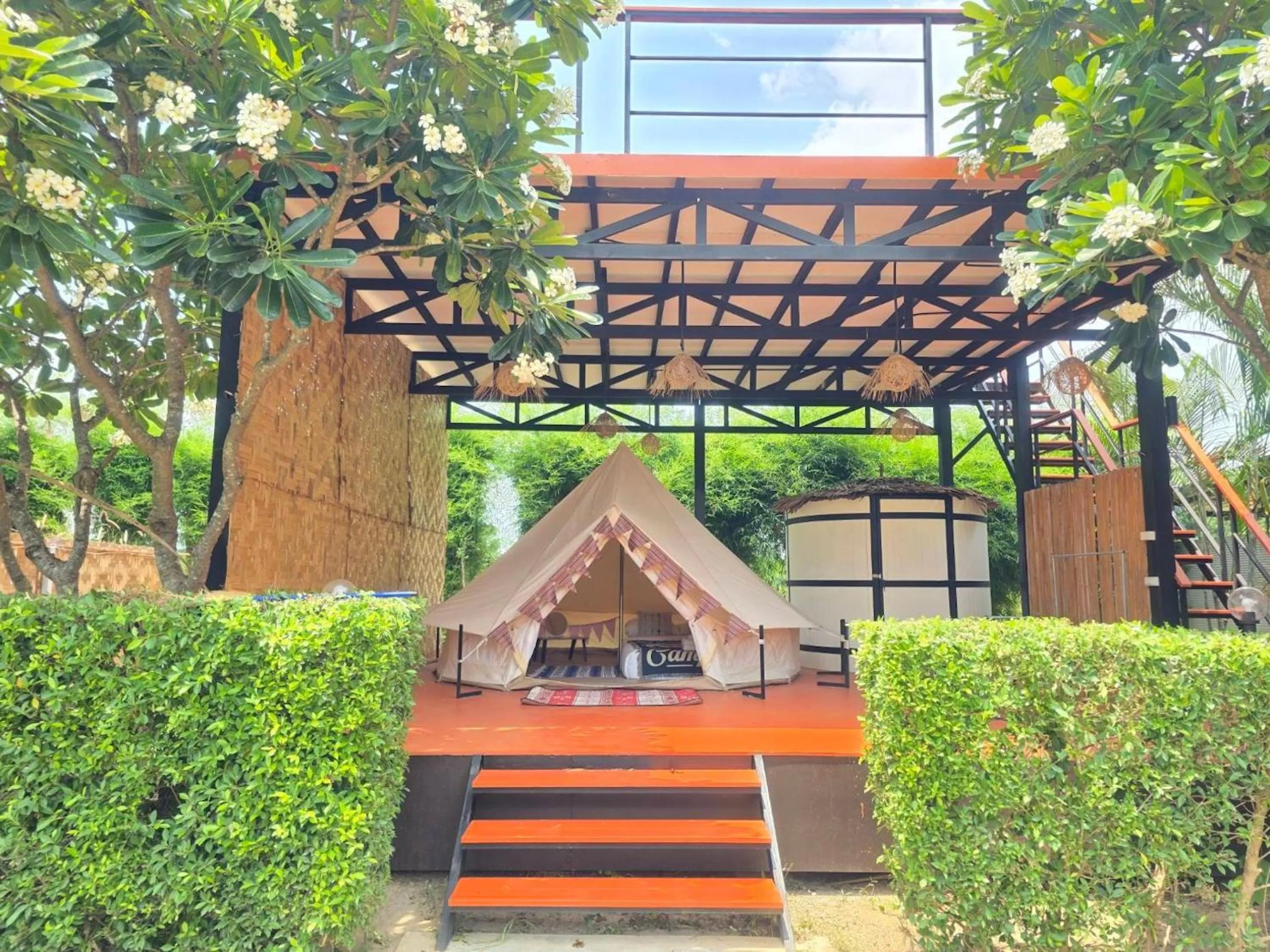 Bedroom in The Campster Kanchanaburi