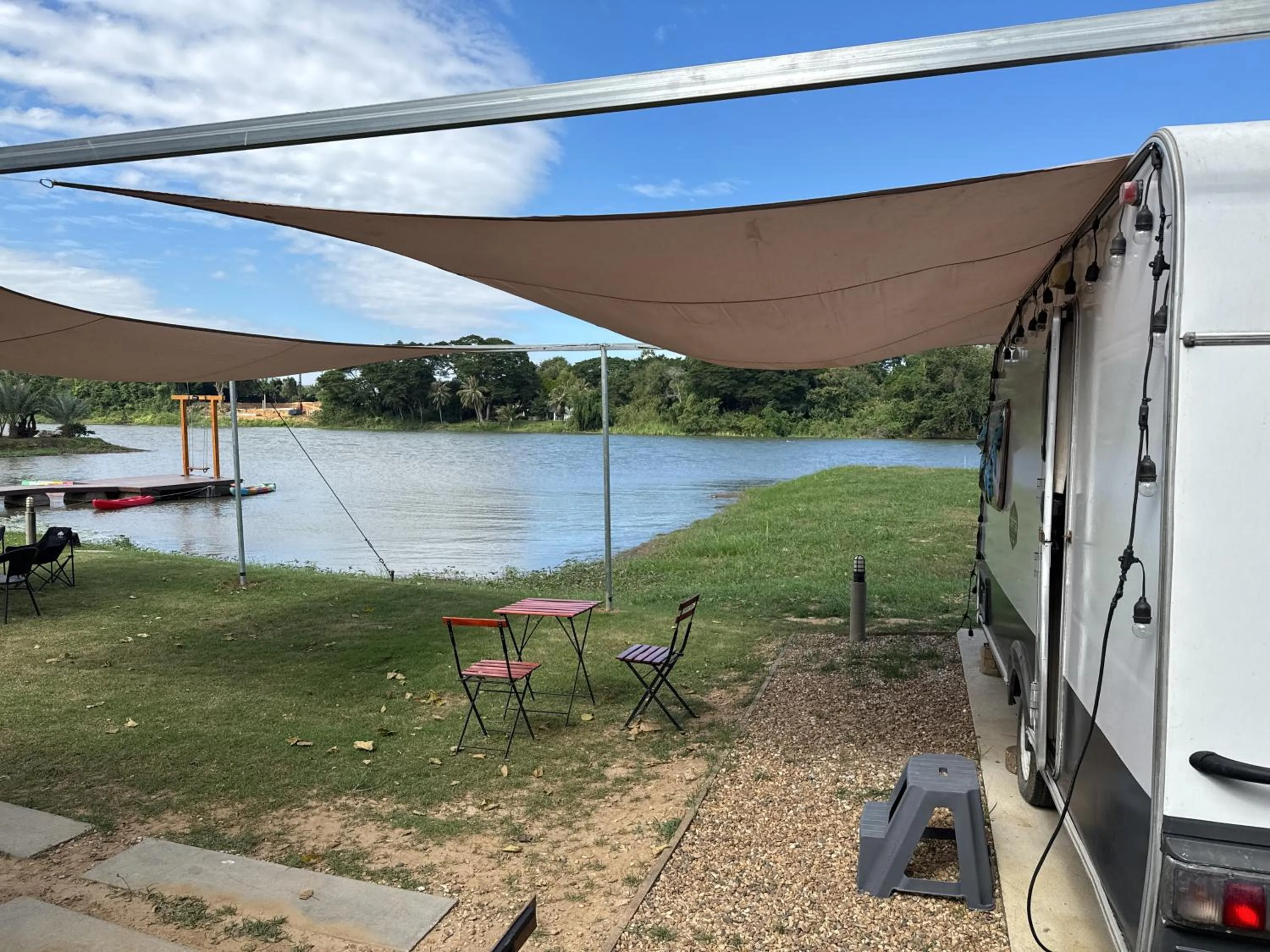 Natural landscape in The Campster Kanchanaburi