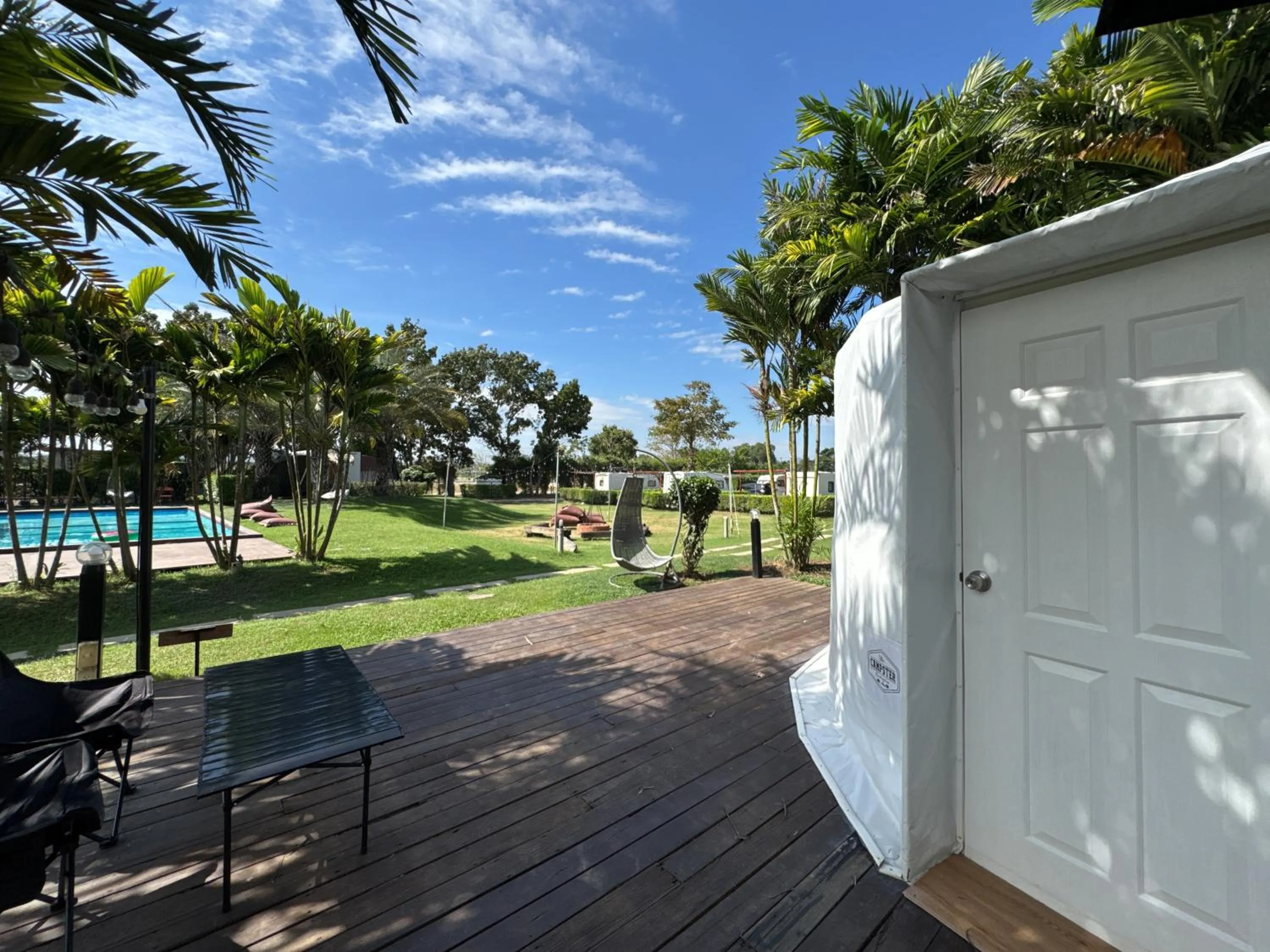 Natural landscape in The Campster Kanchanaburi