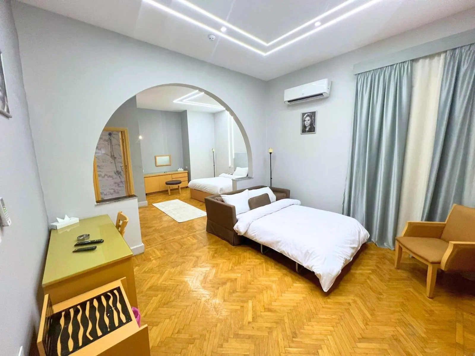 Bed in Zamalek House Hotel