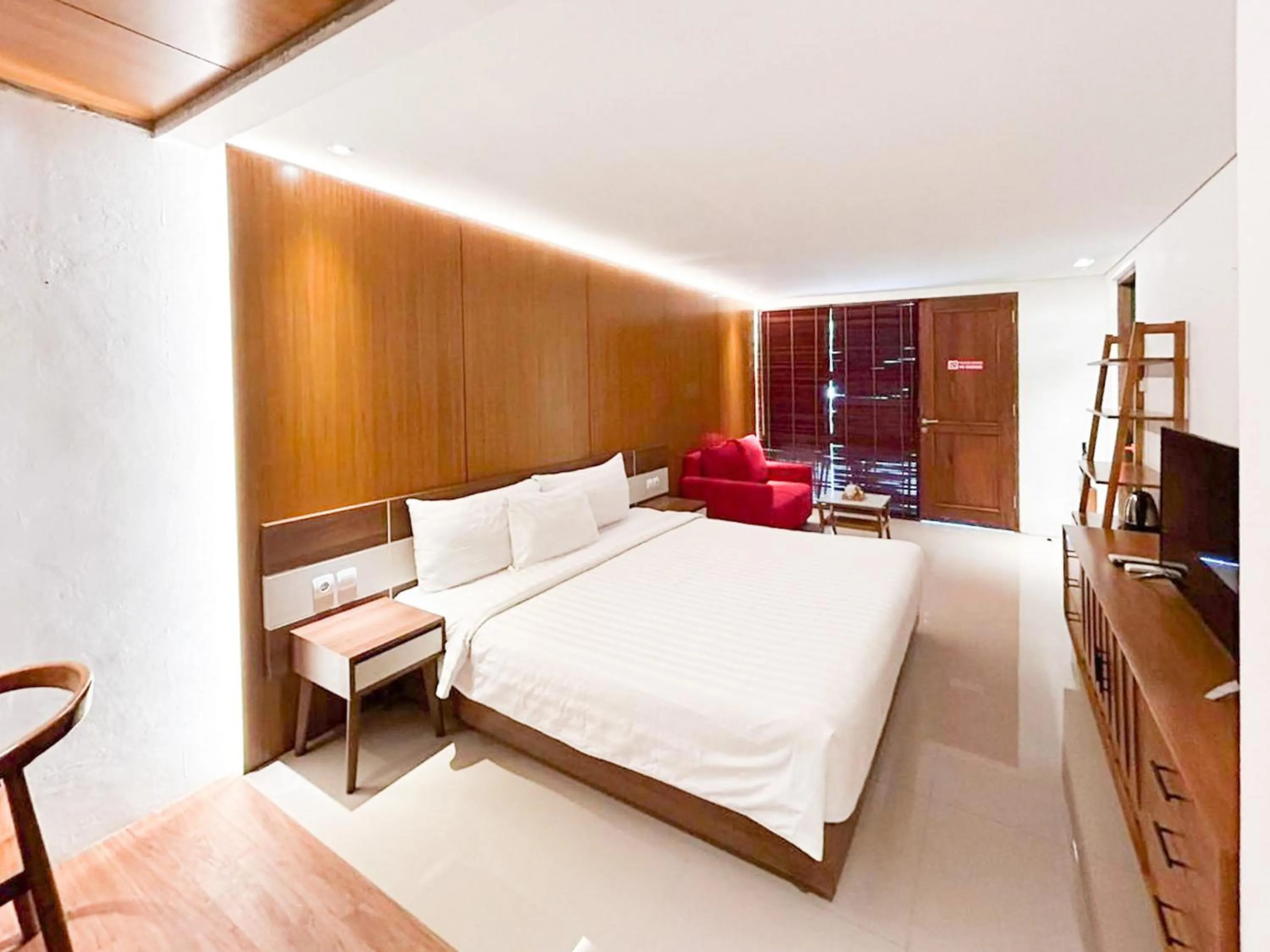 Bedroom, Bed in Asram Edupark