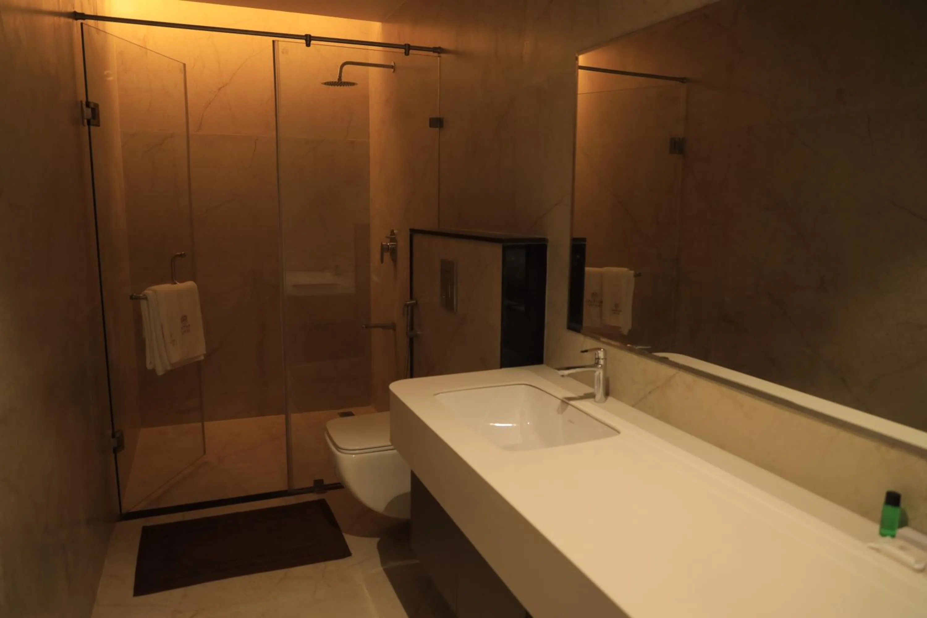 Shower in VANTARA SUITEs