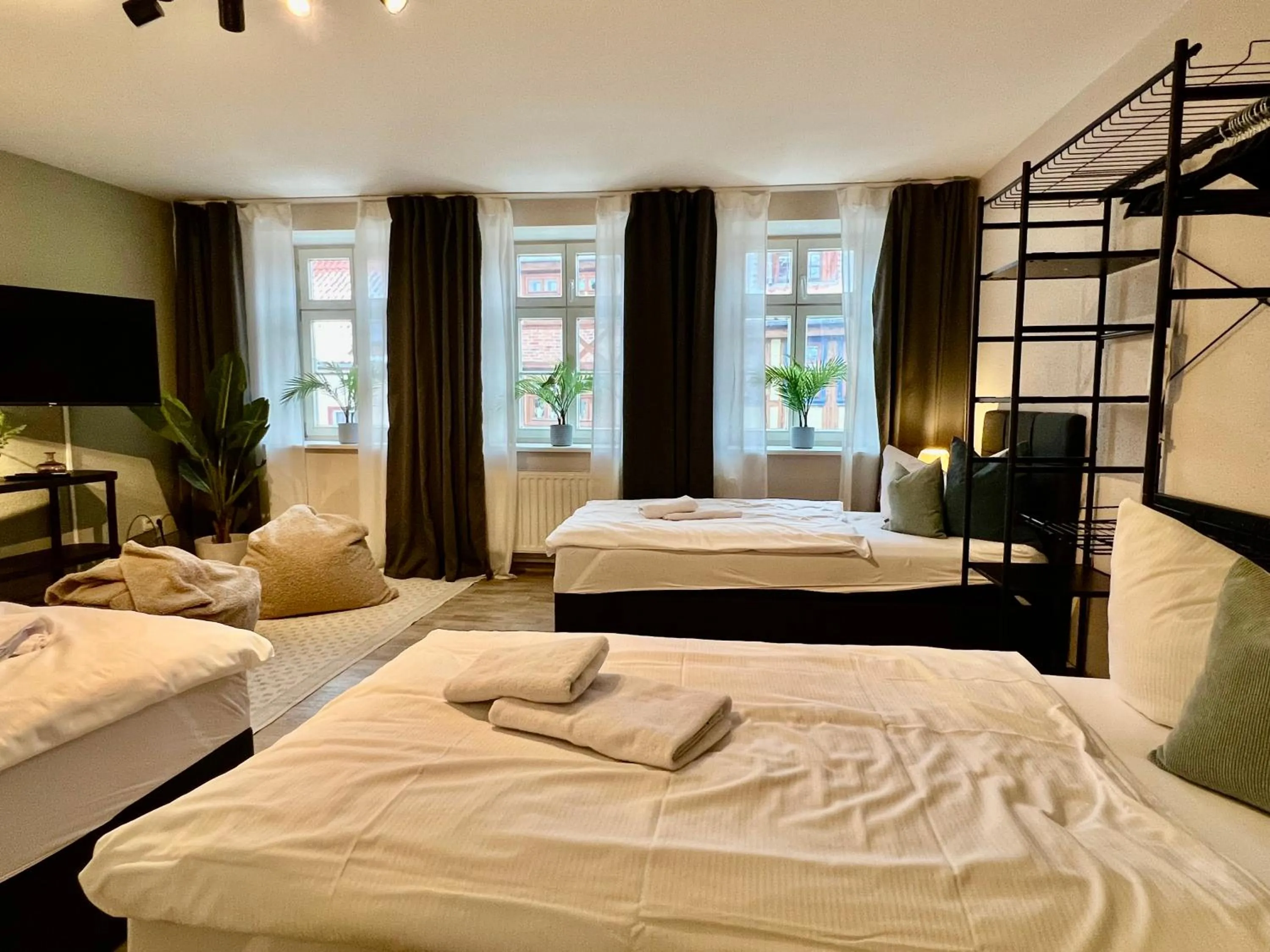 Bed in gina stay - Apartmenthaus im Zentrum von Quedlinburg