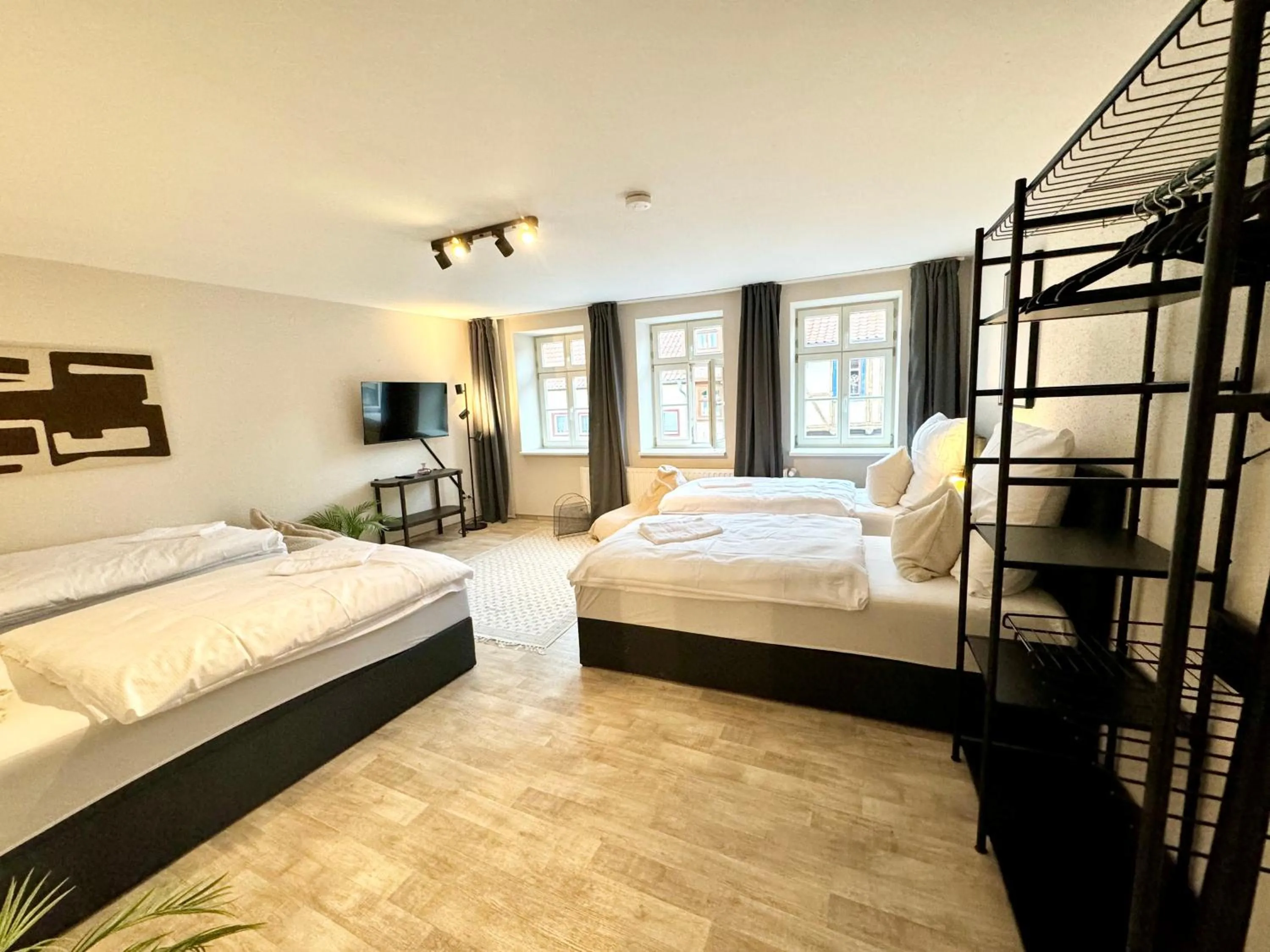 Bed in gina stay - Apartmenthaus im Zentrum von Quedlinburg