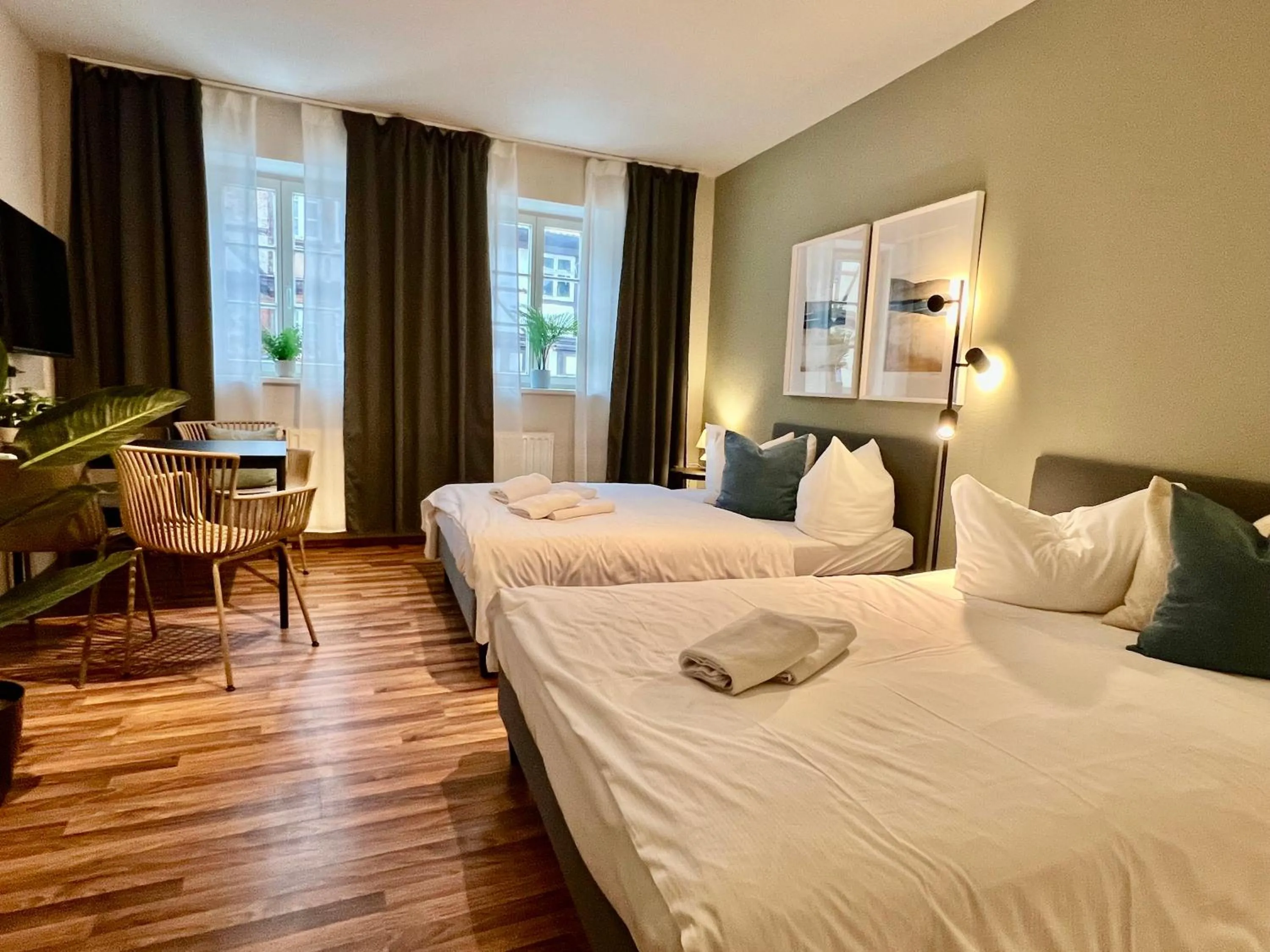 Bed in gina stay - Apartmenthaus im Zentrum von Quedlinburg