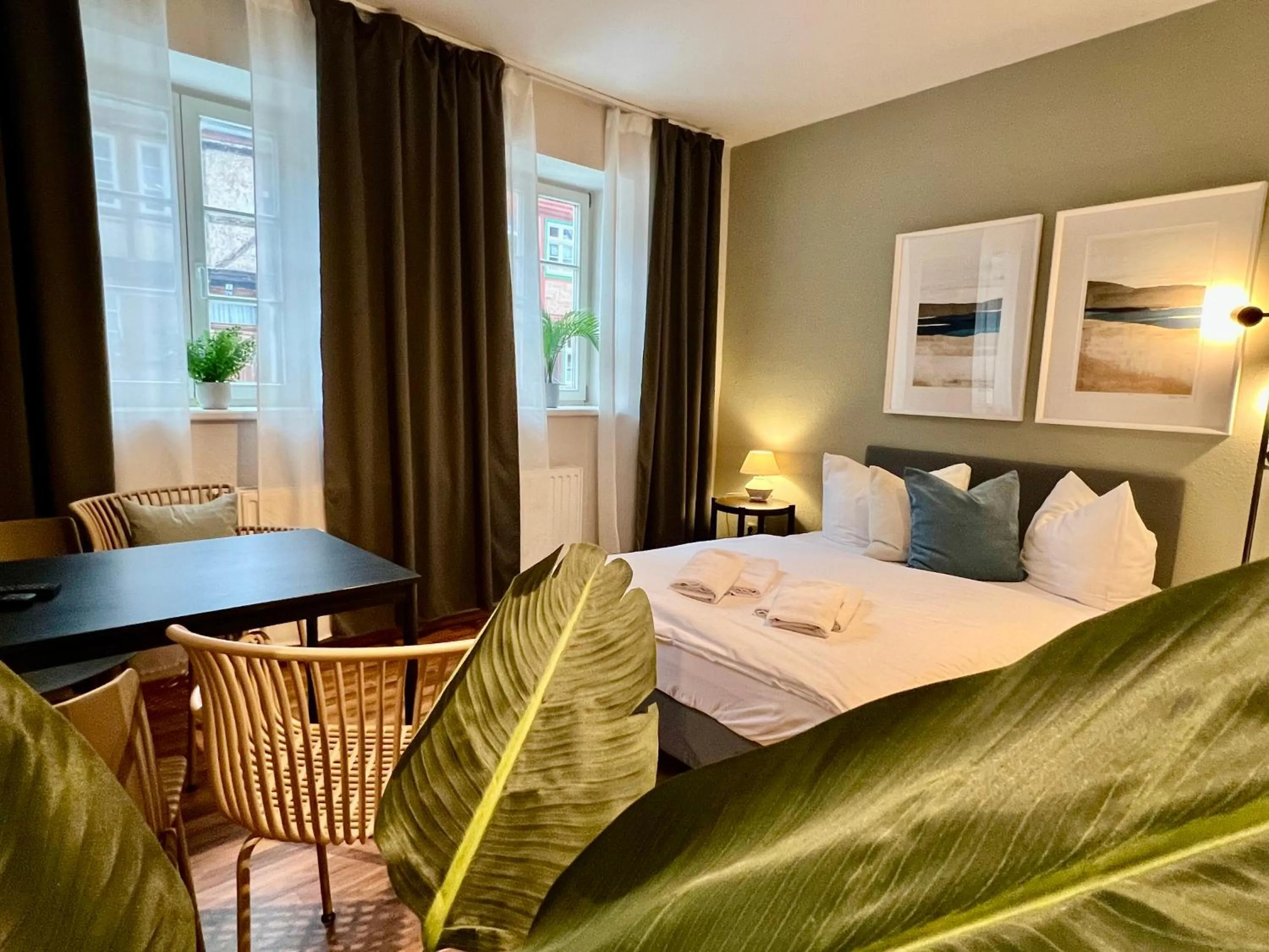 Bed in gina stay - Apartmenthaus im Zentrum von Quedlinburg