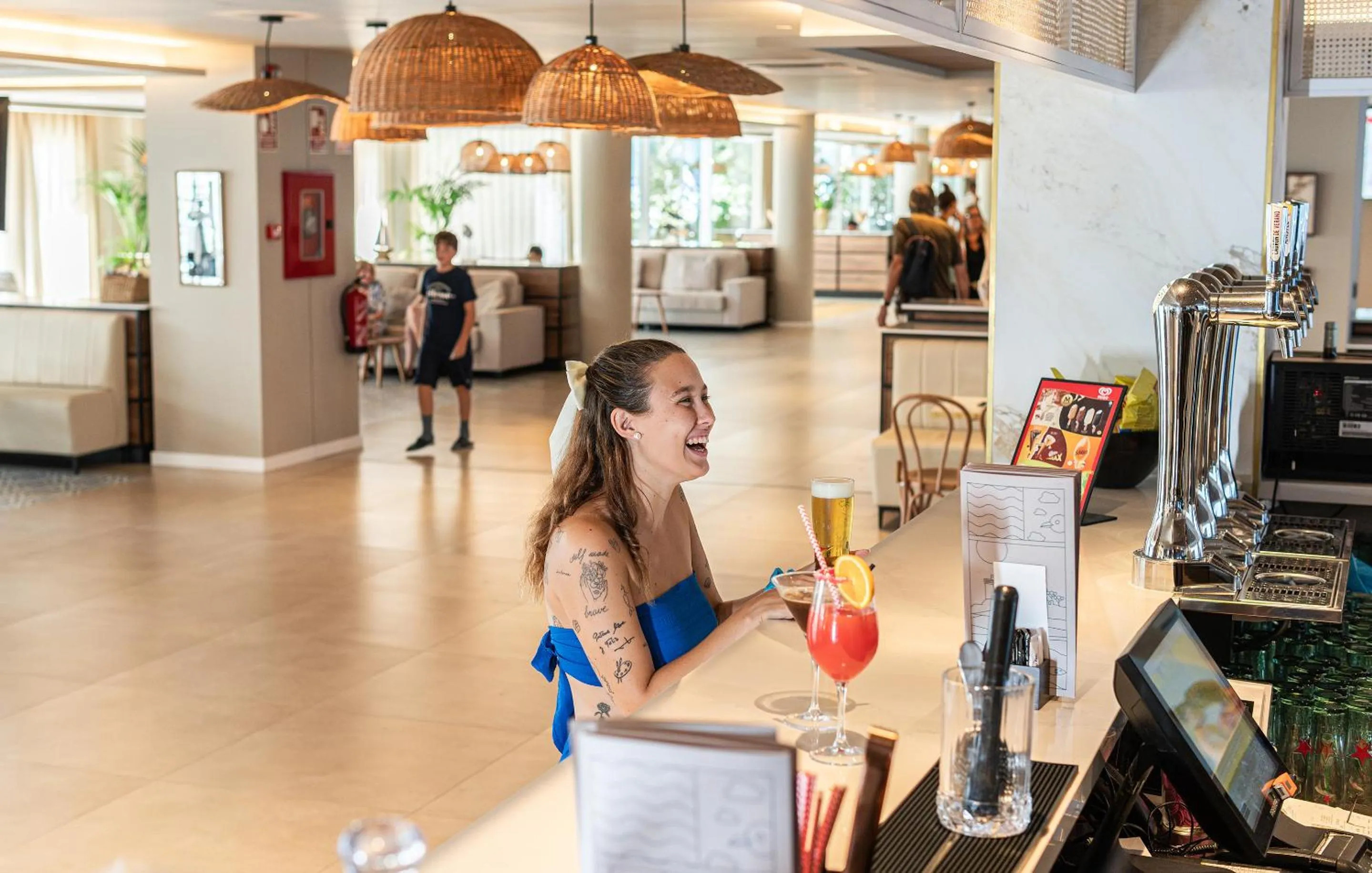 Lounge or bar in Hotel Don Juan Tossa