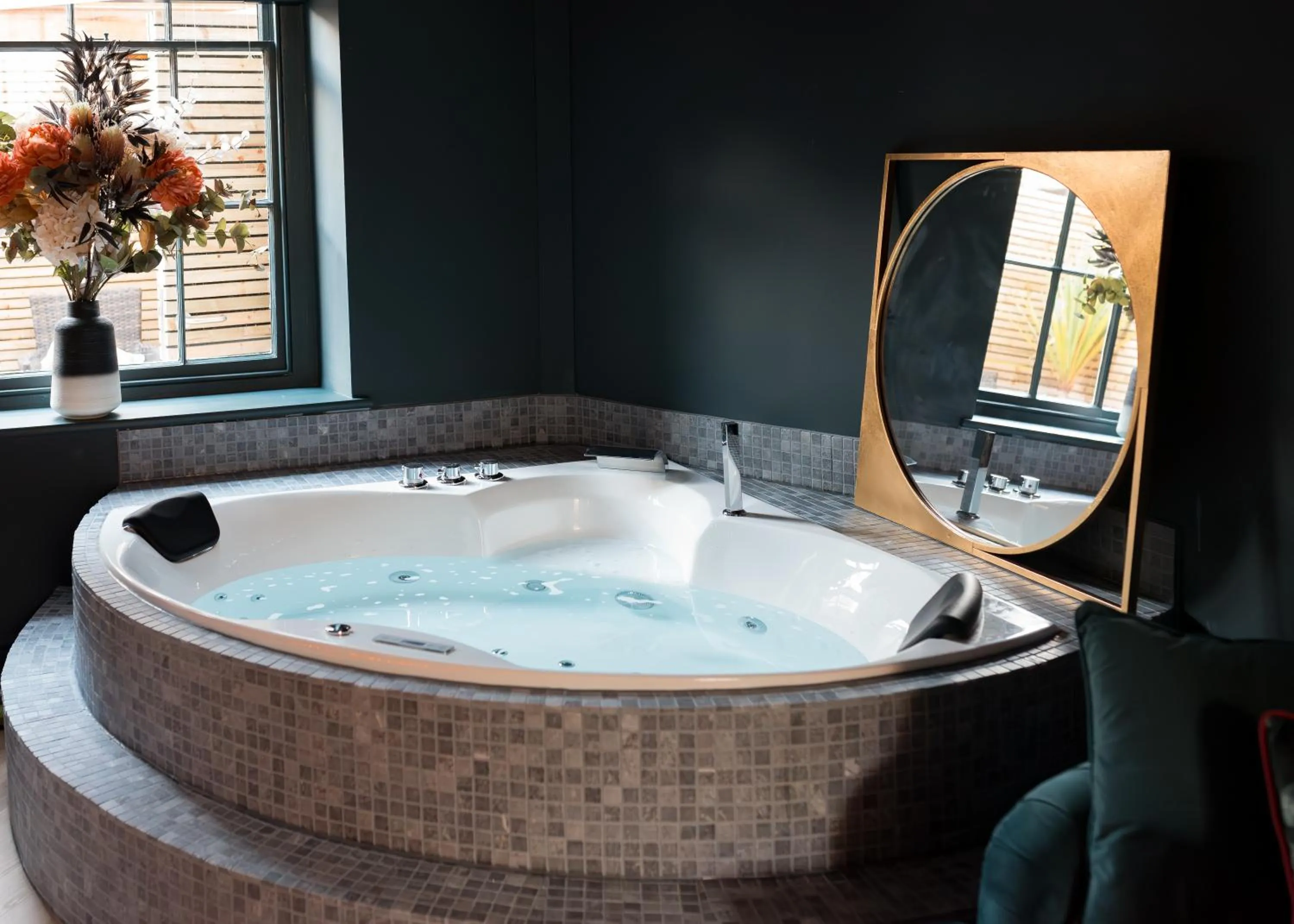 Hot Tub in Secret Suites