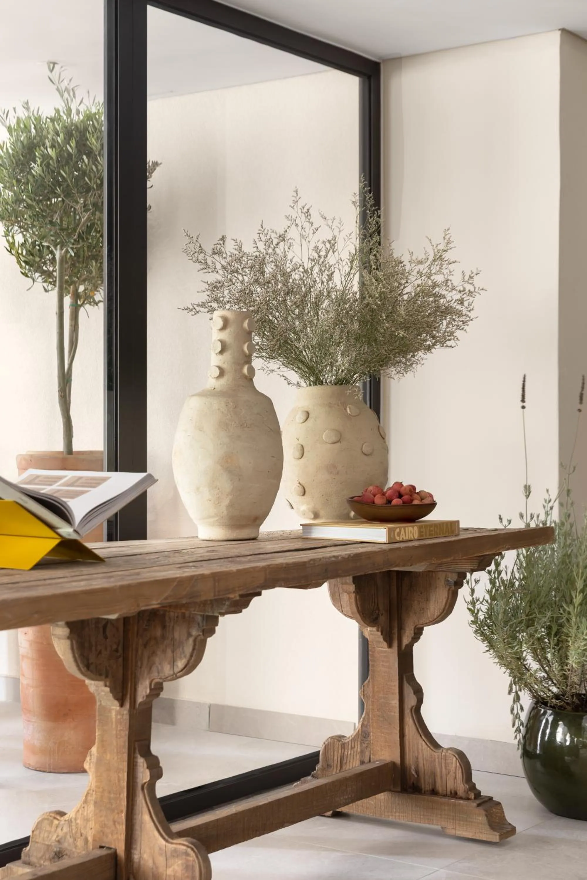 Seating area in White City Limassol