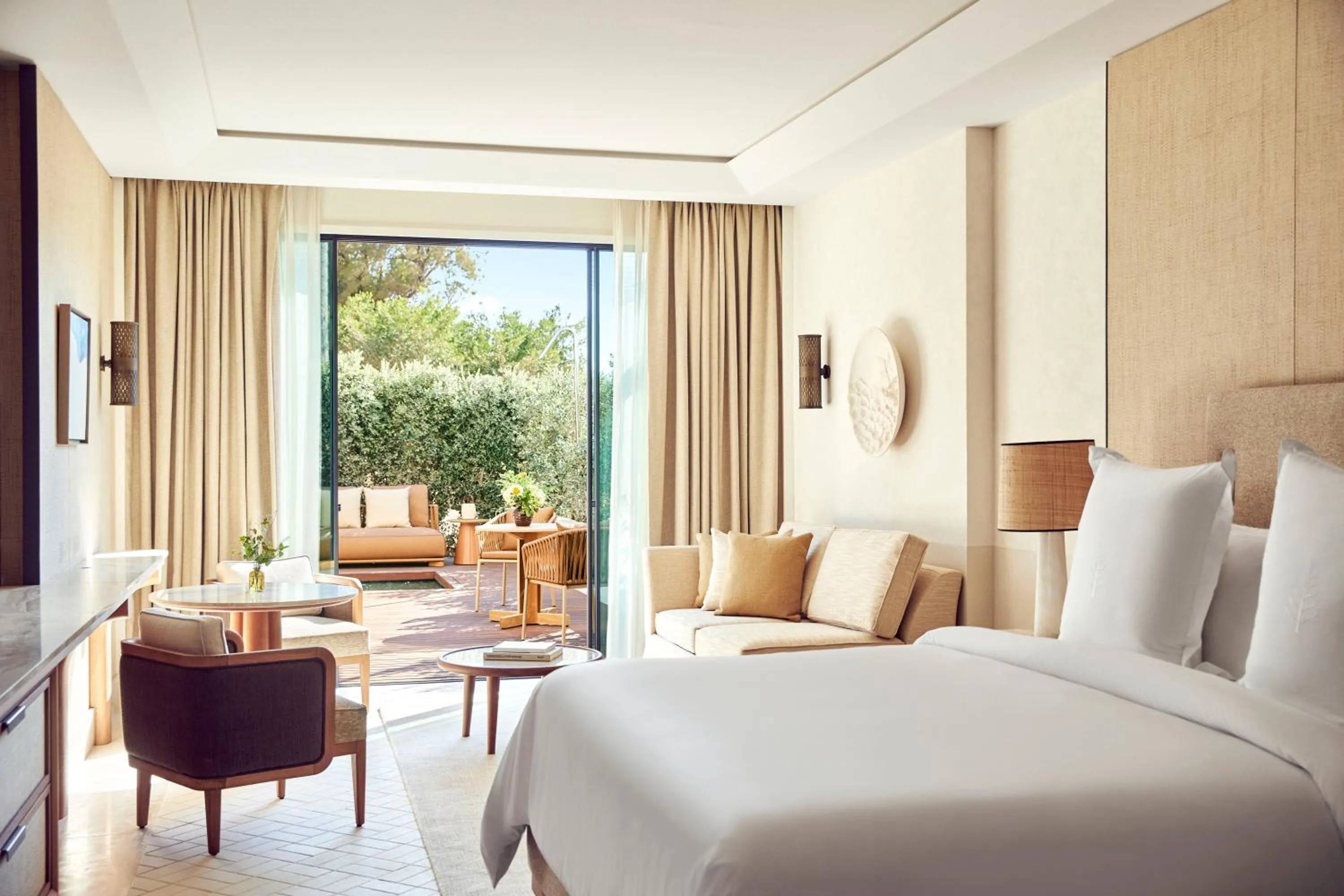 Bed in Four Seasons Resort Mallorca at Formentor