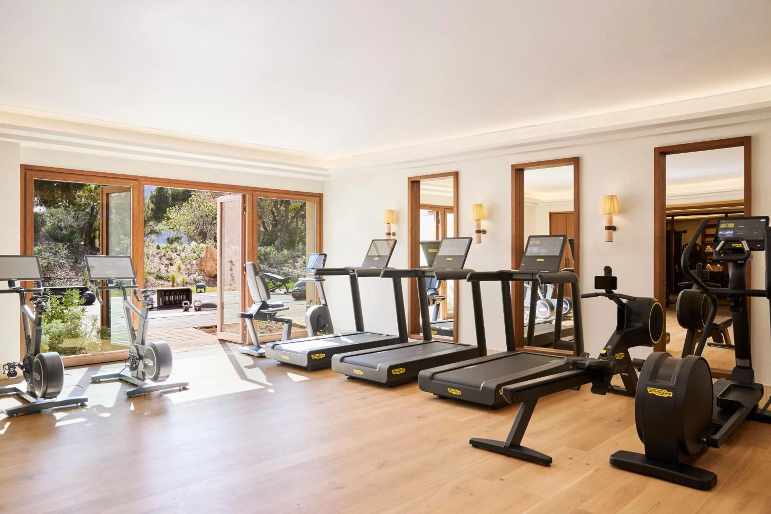 Fitness centre/facilities in Four Seasons Resort Mallorca at Formentor