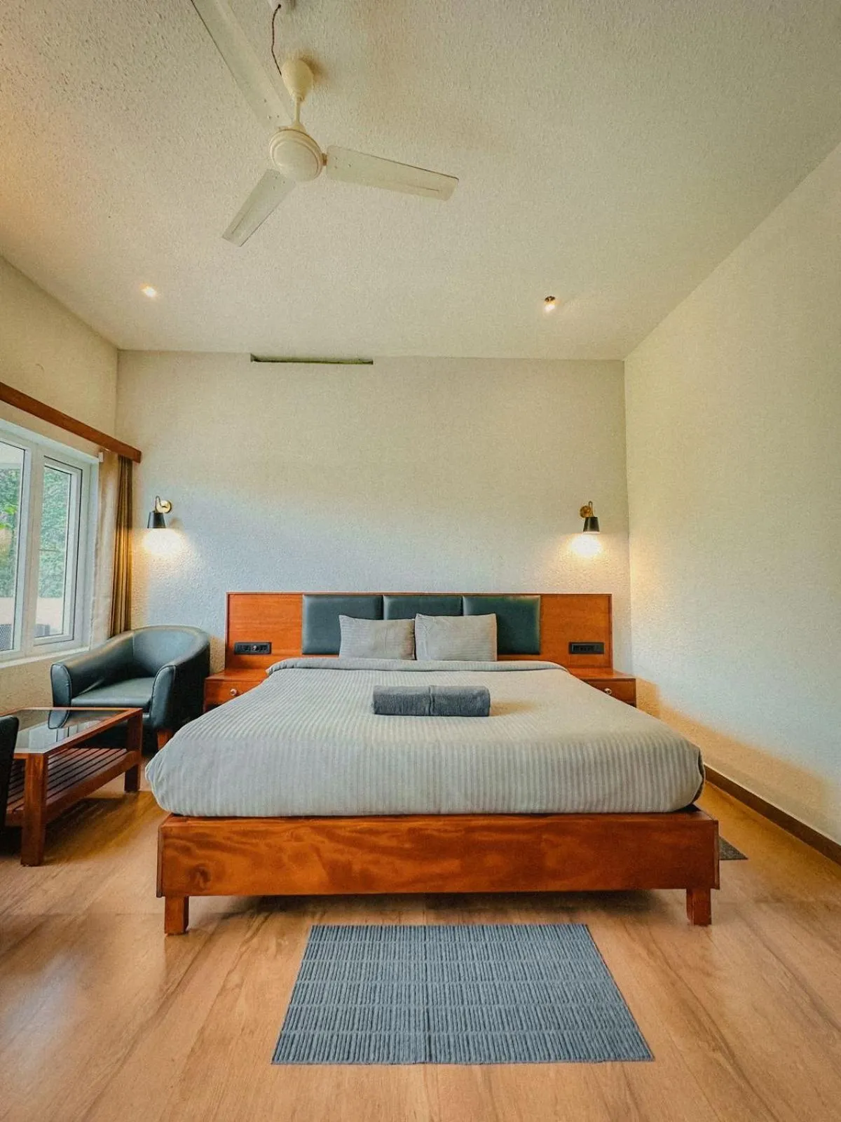 Bed in Forestscape Resort Munnar