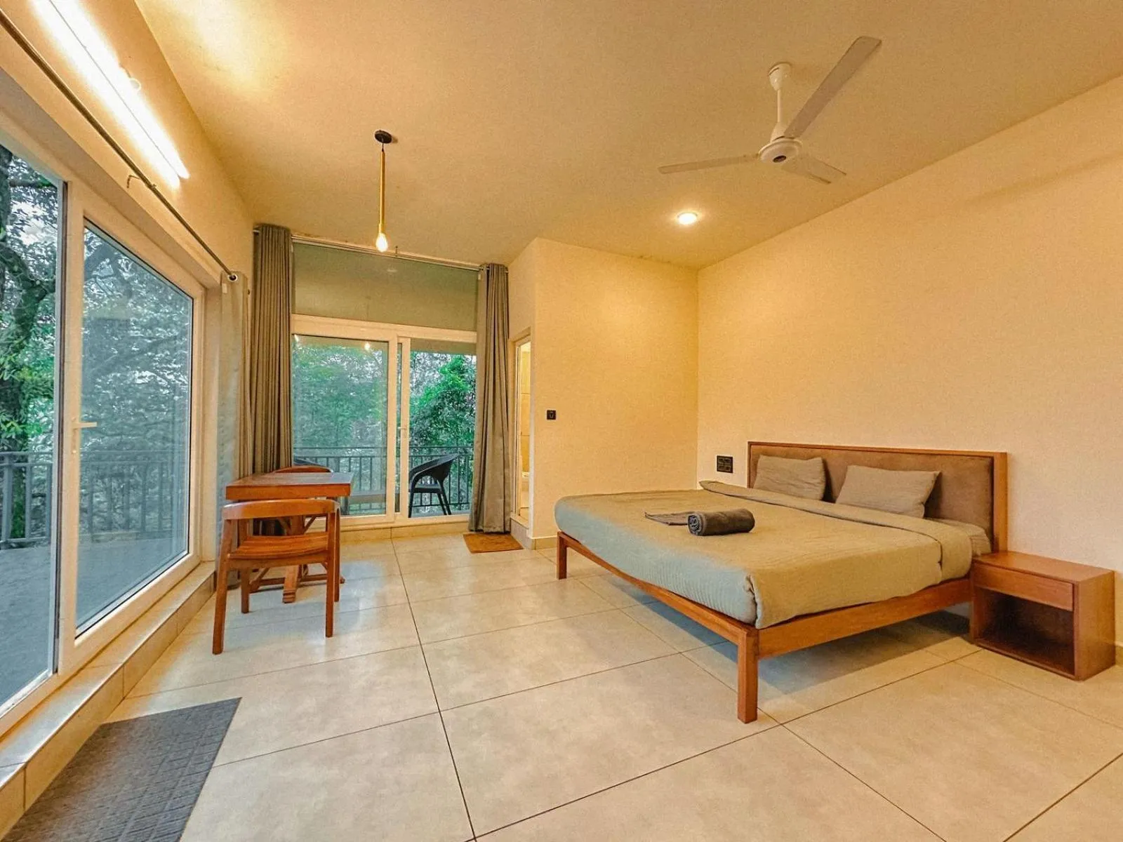 Bedroom, Bed in Forestscape Resort Munnar