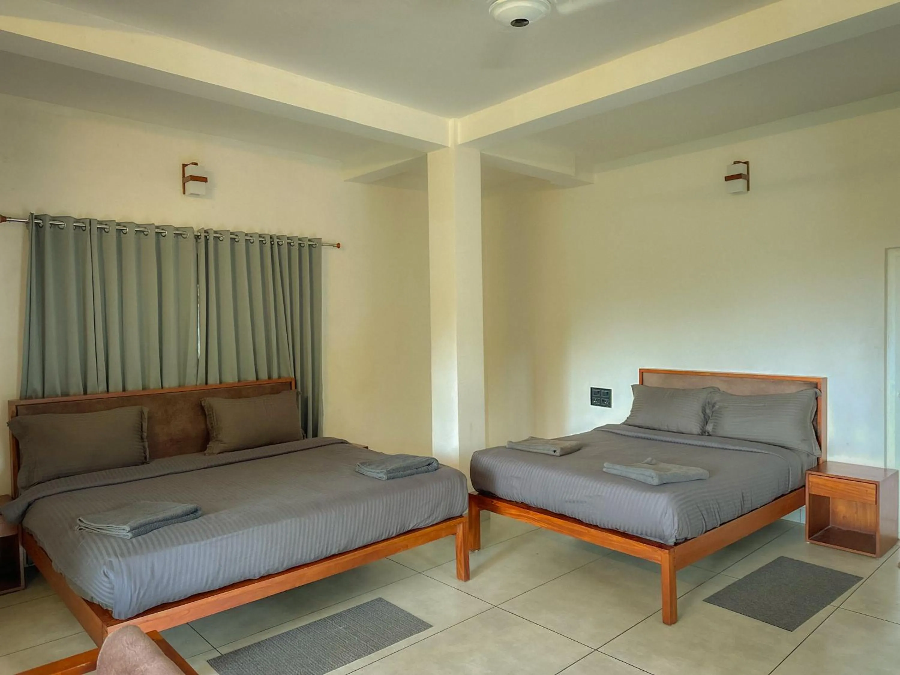 Bed in Forestscape Resort Munnar