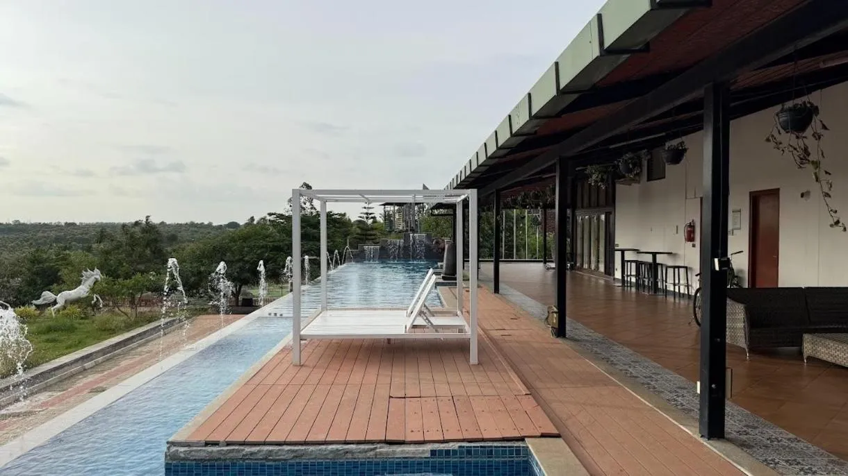 Pool view in Champions Ranch