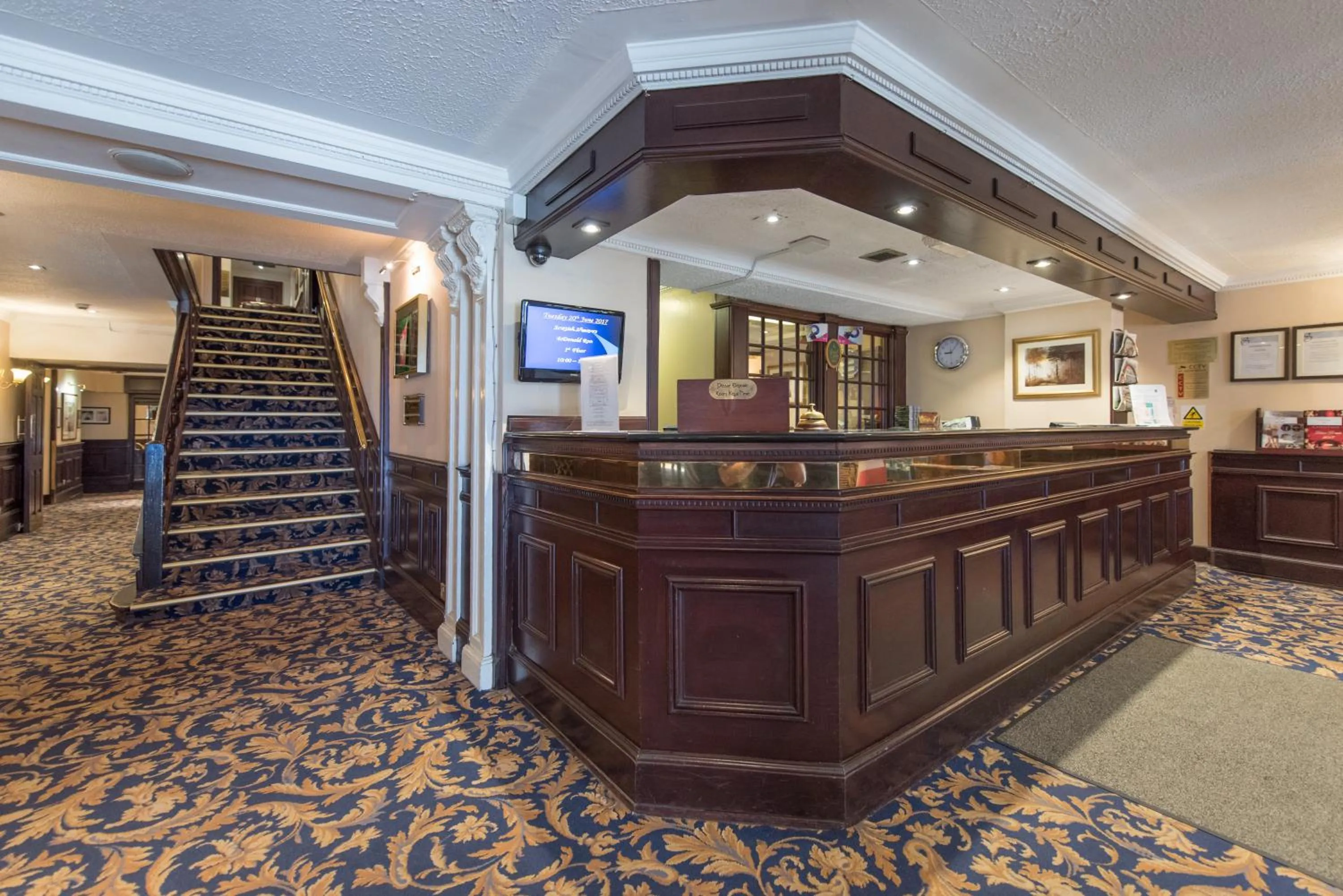 Lobby or reception in Salutation Hotel