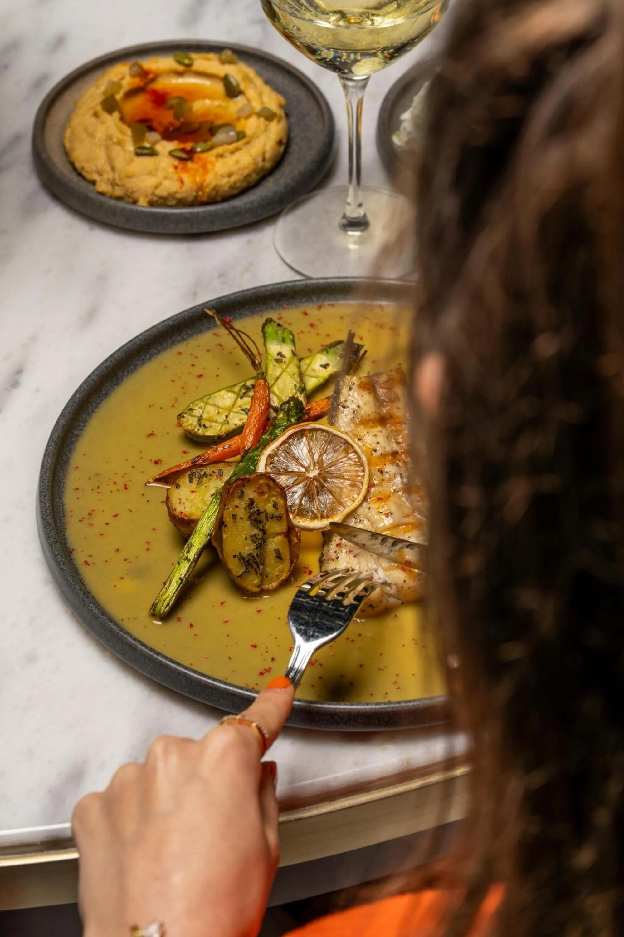 Food in Querencia Hotel