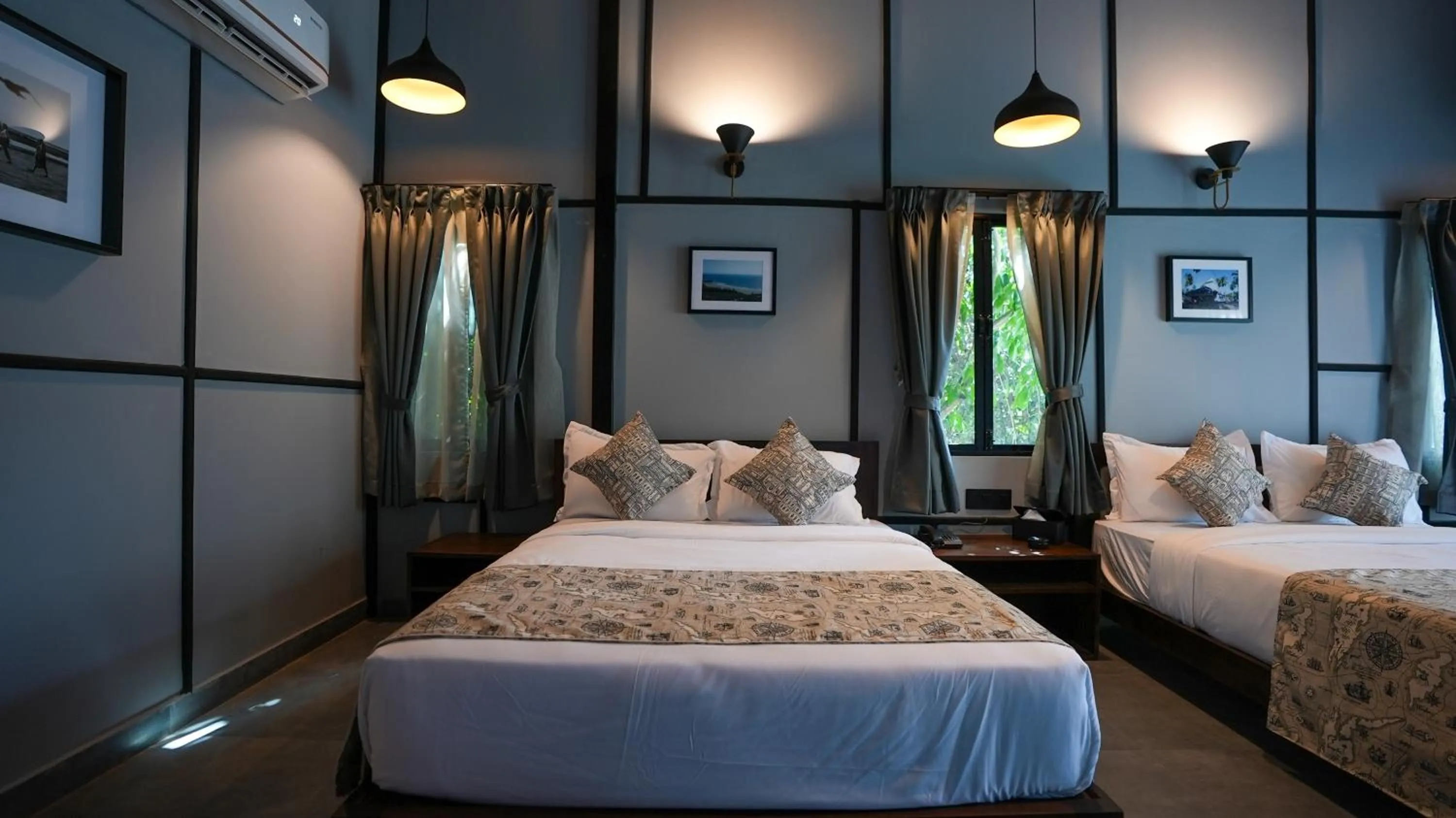 Bed in Sort By Stays, Grand Peddem, Anjuna