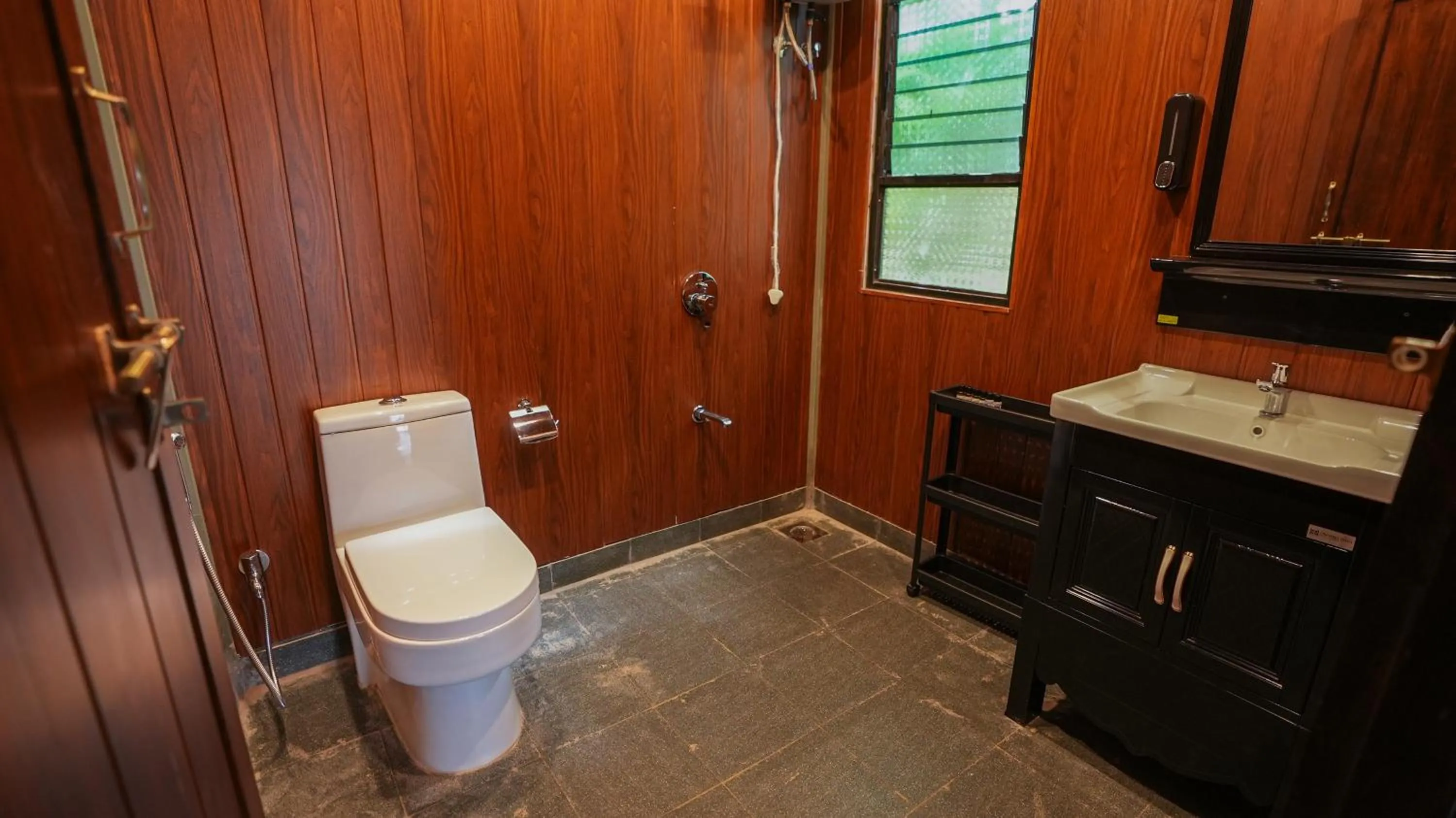 Toilet in Sort By Stays, Grand Peddem, Anjuna