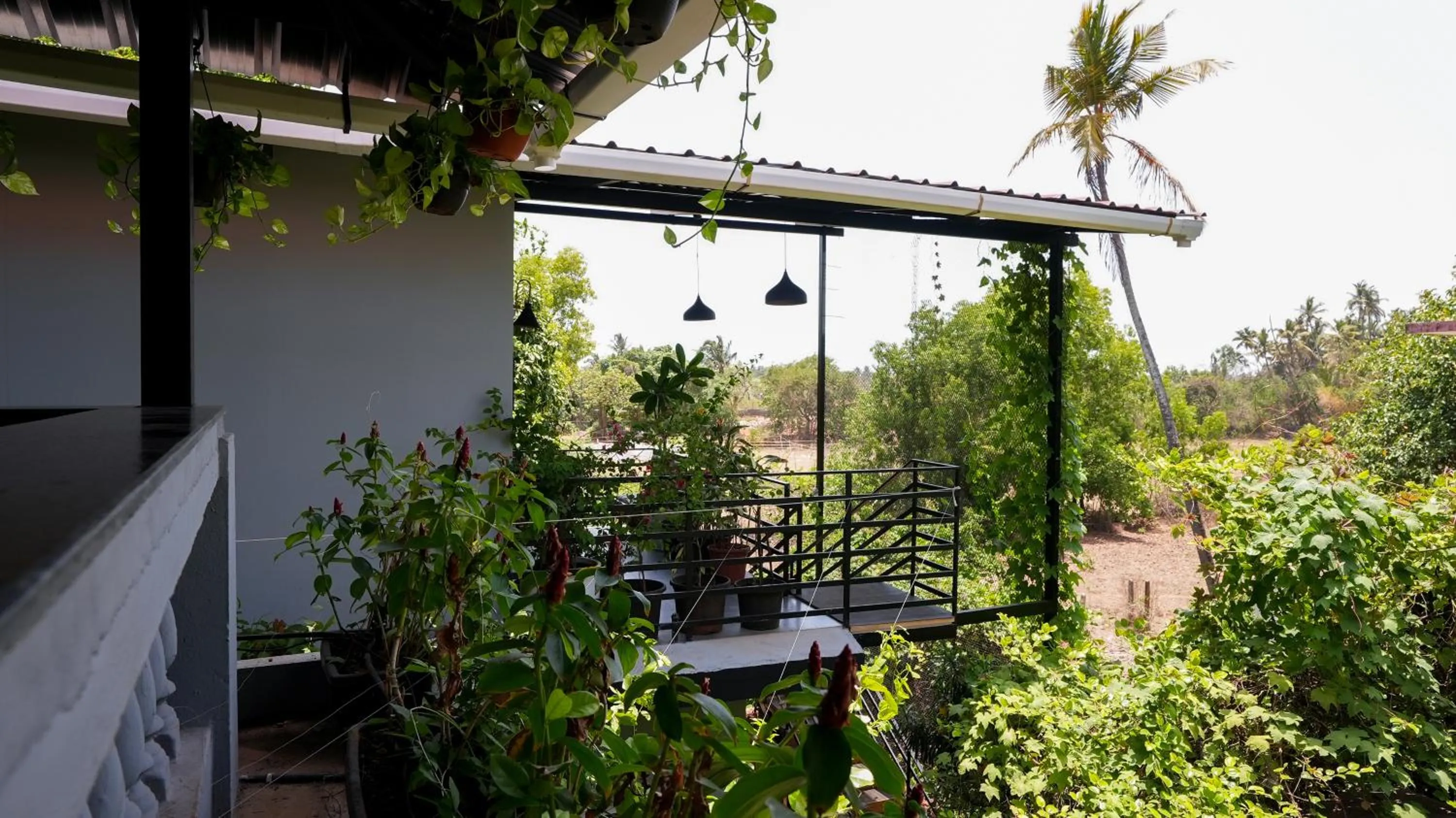 Patio in Sort By Stays, Grand Peddem, Anjuna