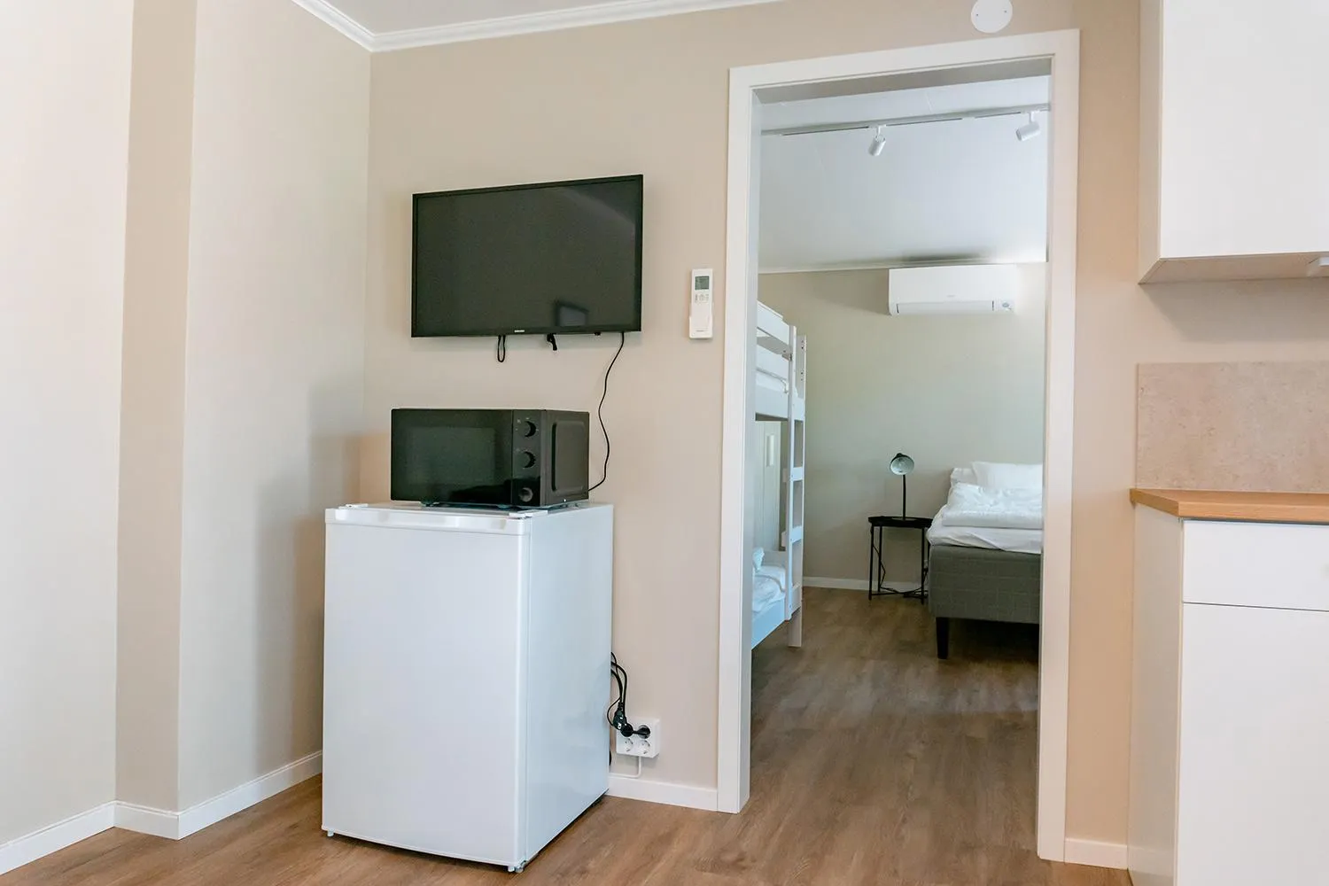 TV and multimedia, Bed in Perchlodge