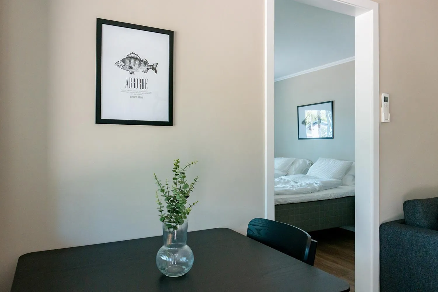 Photo of the whole room, Bed in Perchlodge