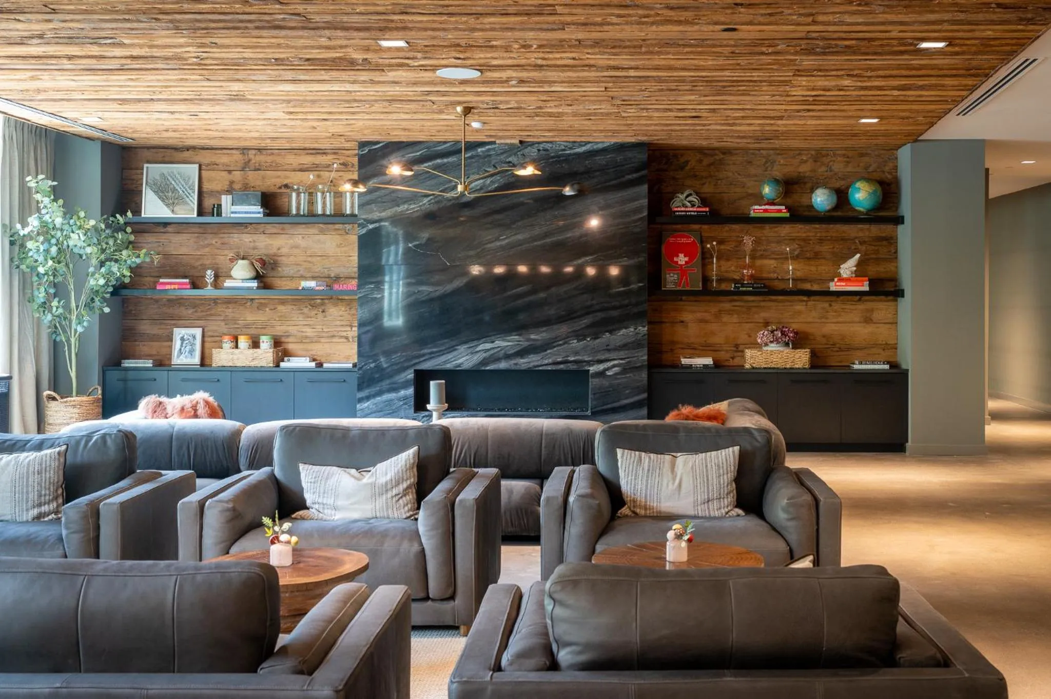 Communal lounge/ TV room in Luxury Apartments by Hyatus at The Asher