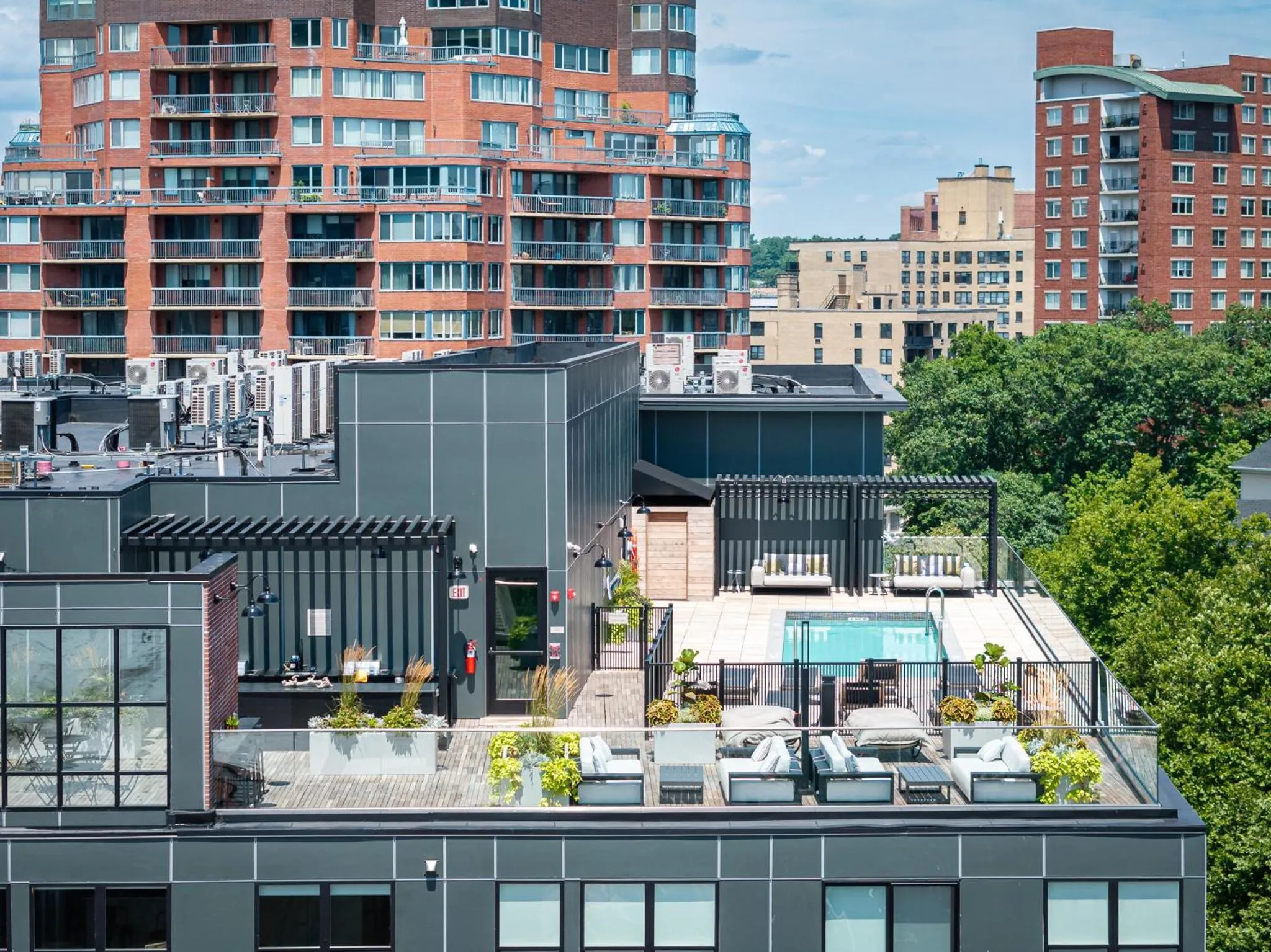 Property building in Luxury Apartments by Hyatus at The Asher